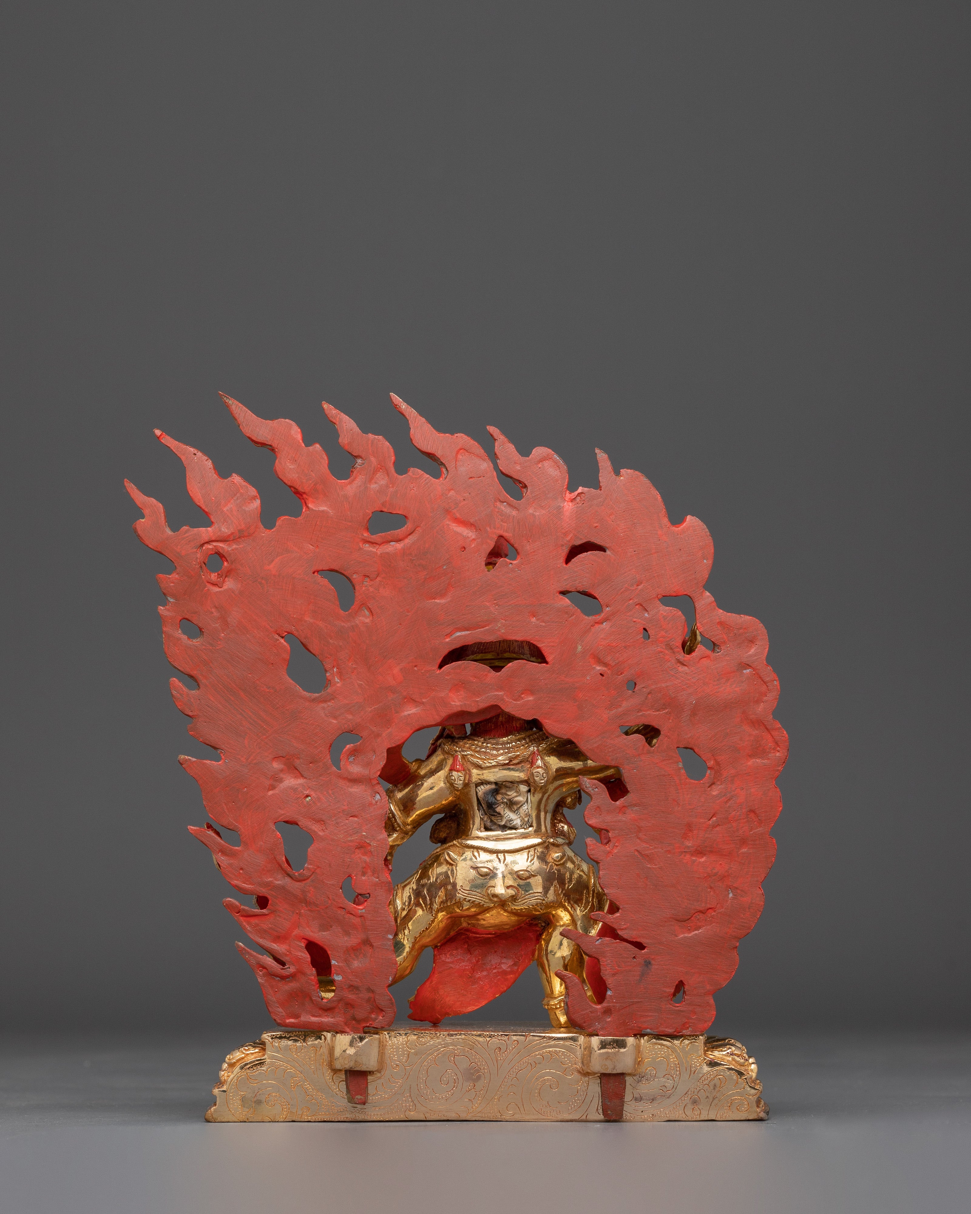 Tibetan Black Manjushri Statue | Wrathful Wisdom Deity