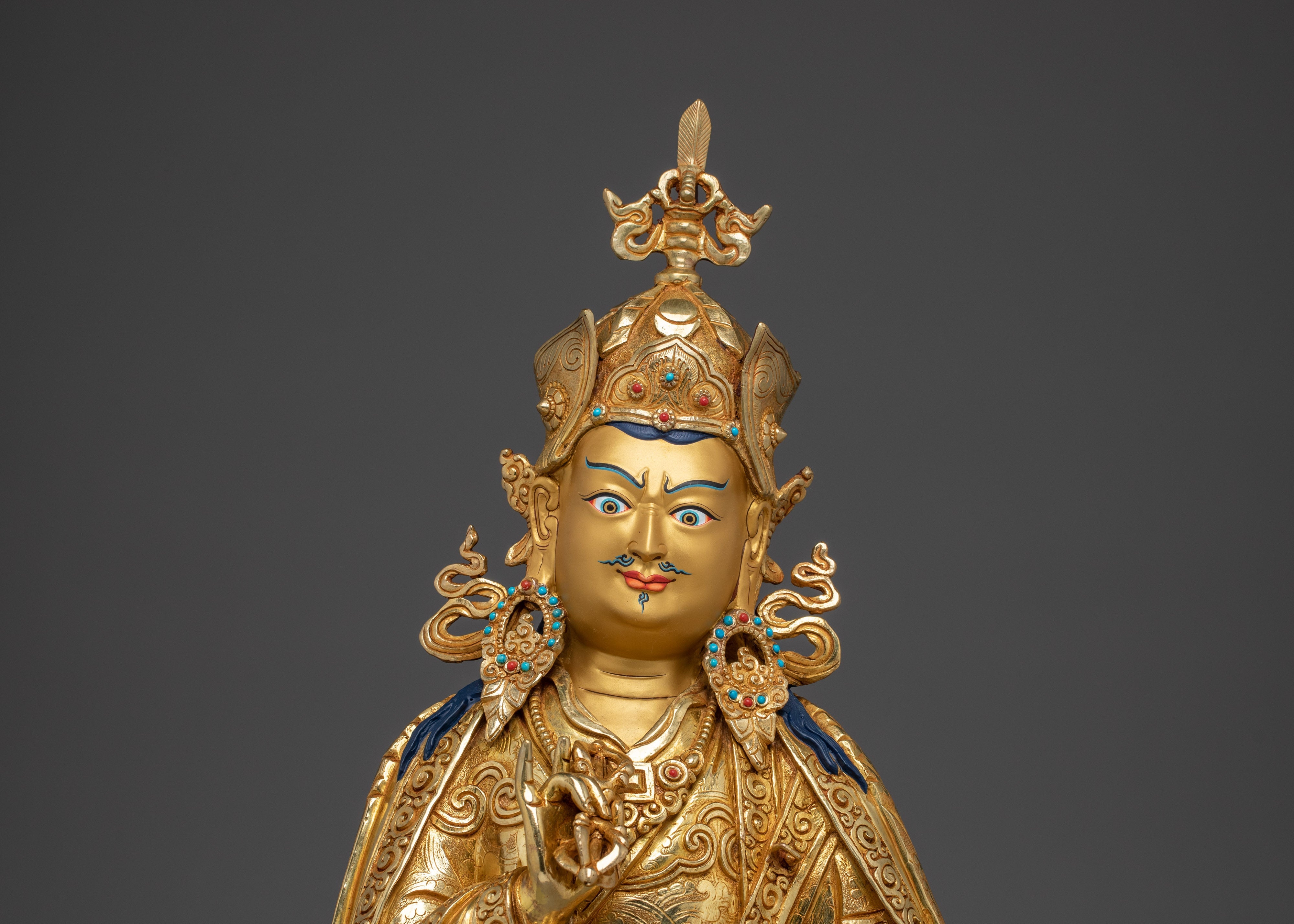 Guru Tsokye Sculpture | Padmasambhava Wrathful Form