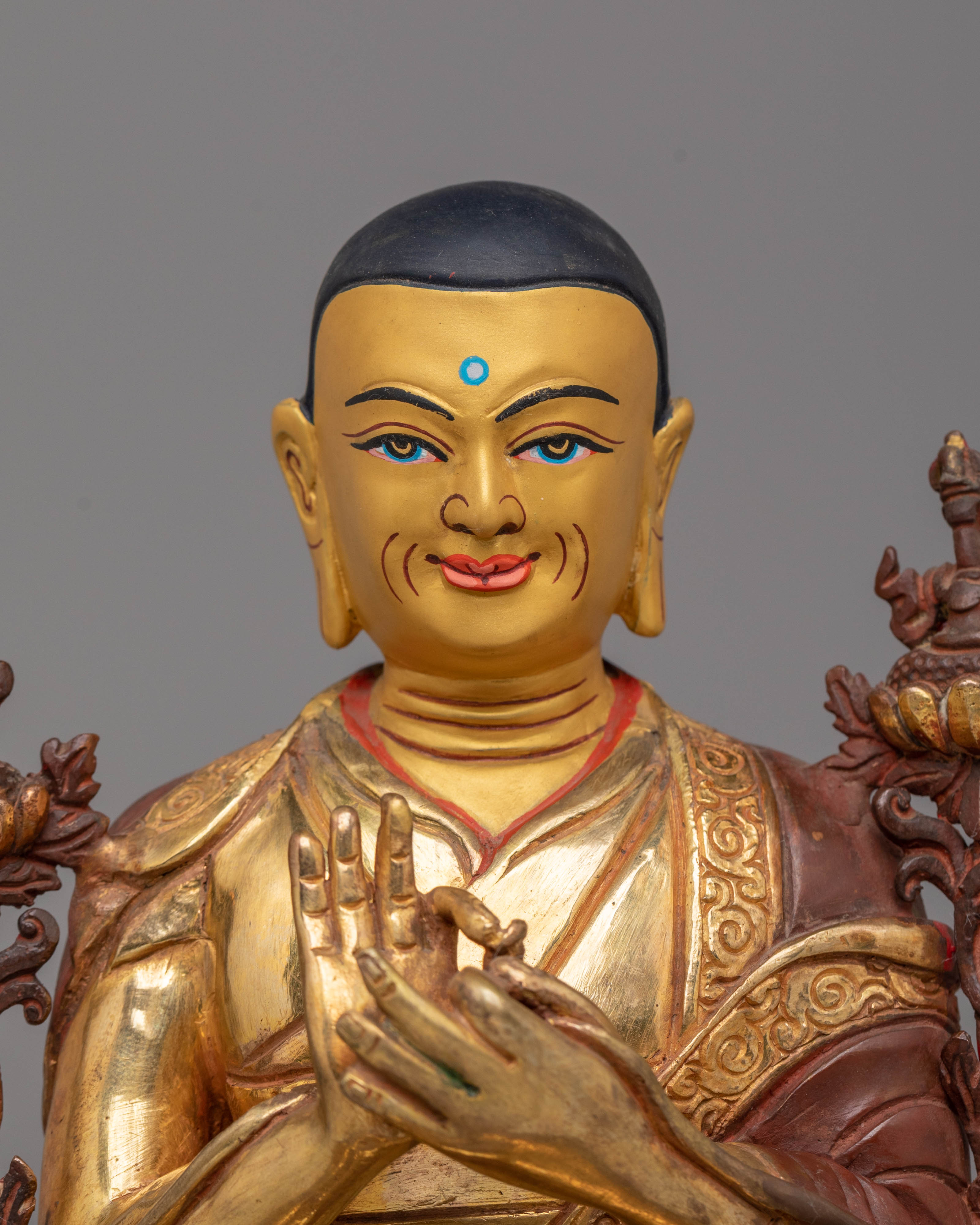 Buddhist Master Tsongkhapa Statue | Spiritual Home Decor