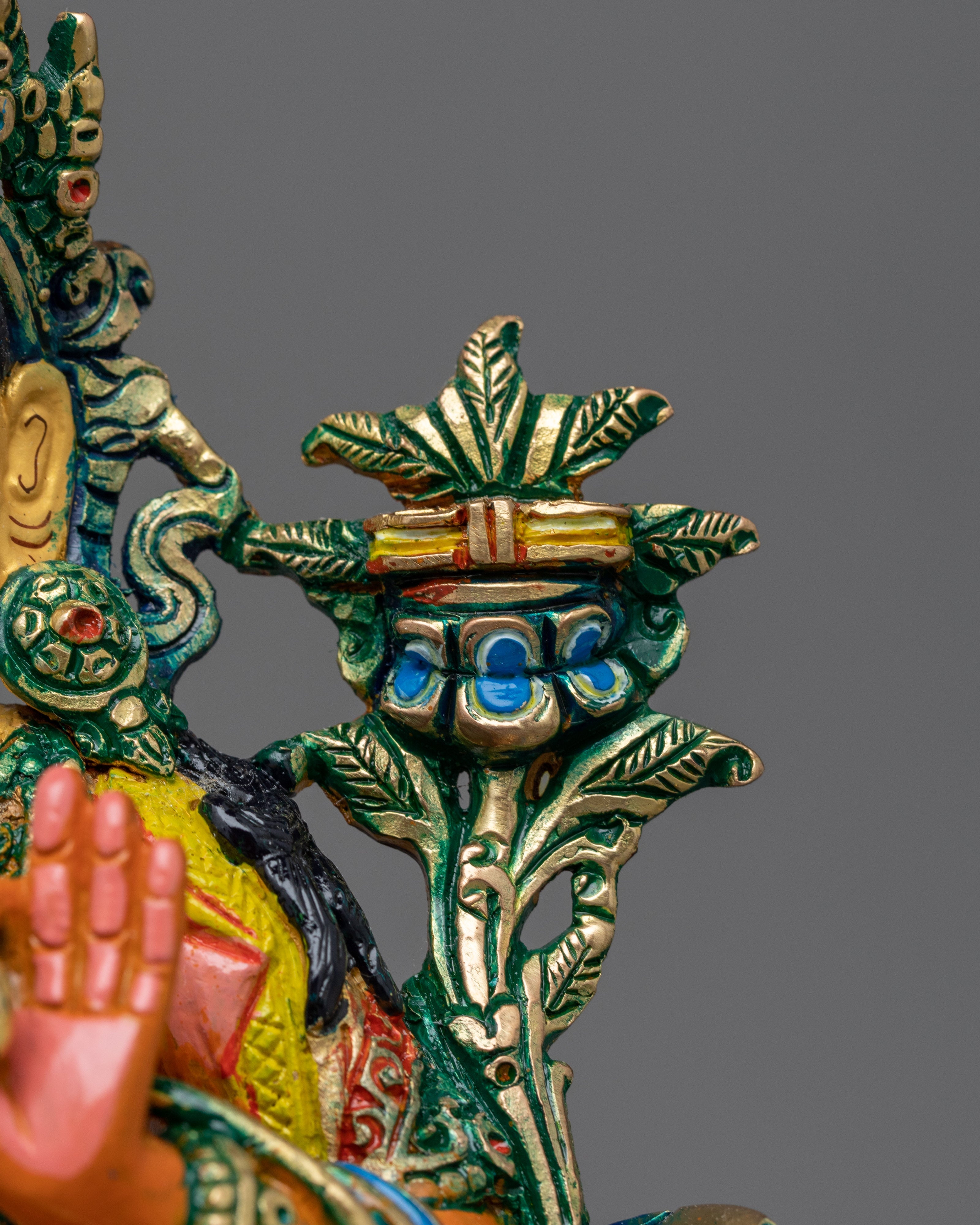 Enlightened Deity Manjushri Figurine | Spiritual Figure for Meditation