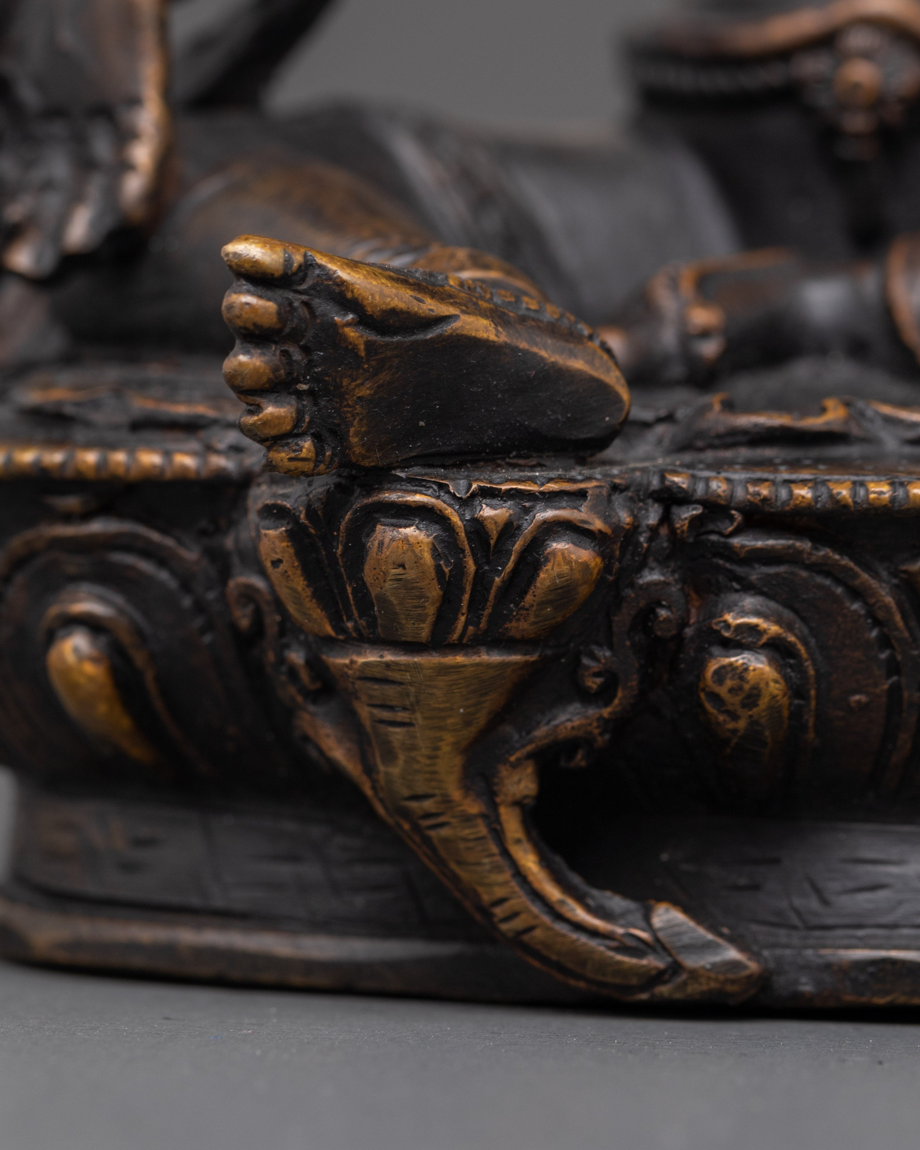 Antique Finishing Green Tara Statue | Mother of Liberation