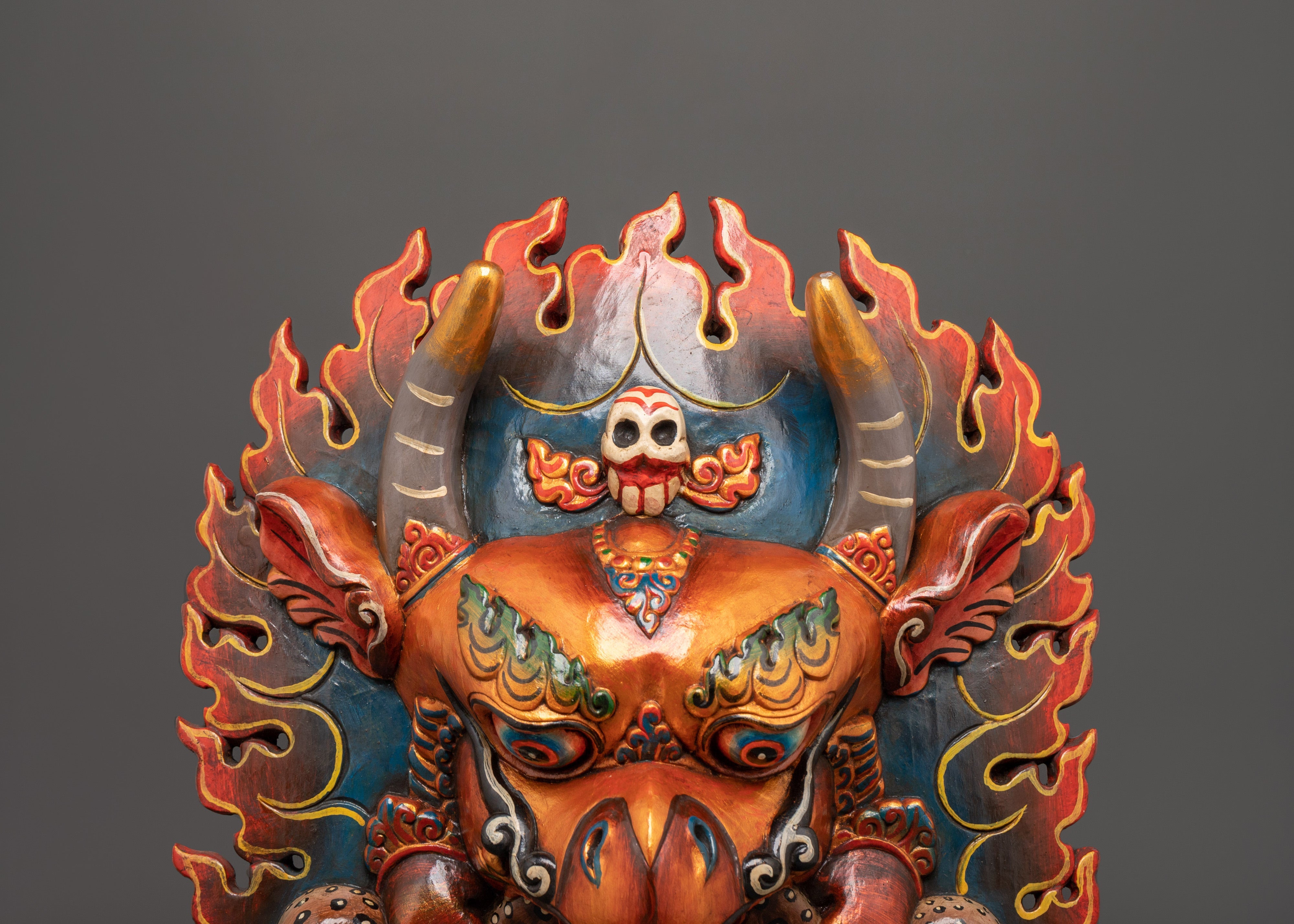 Garuda Wall Hanging Mask | Symbol of Power & Protection