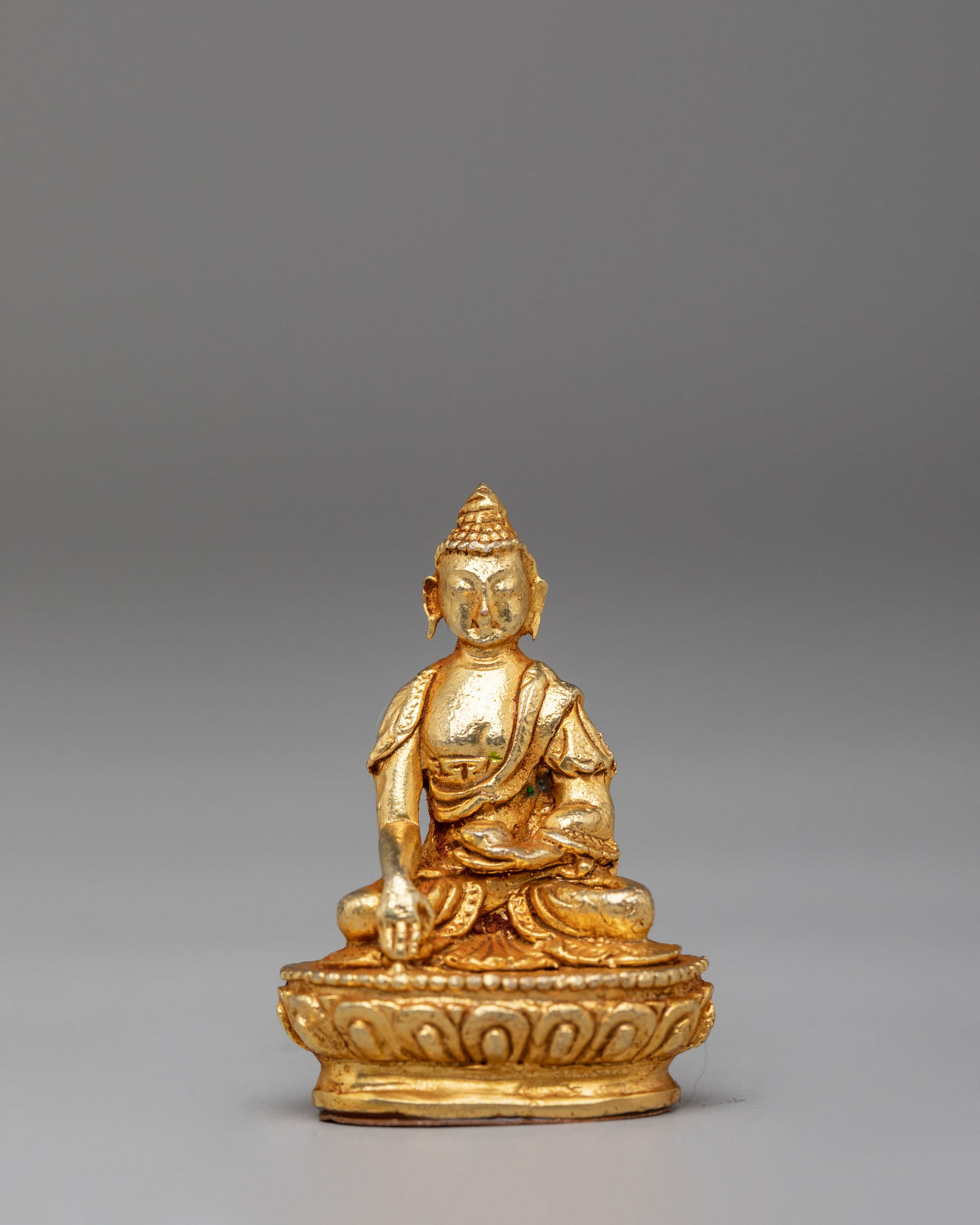 Sacred Chenrezig Buddhist Statue | Copper Altar Figurine