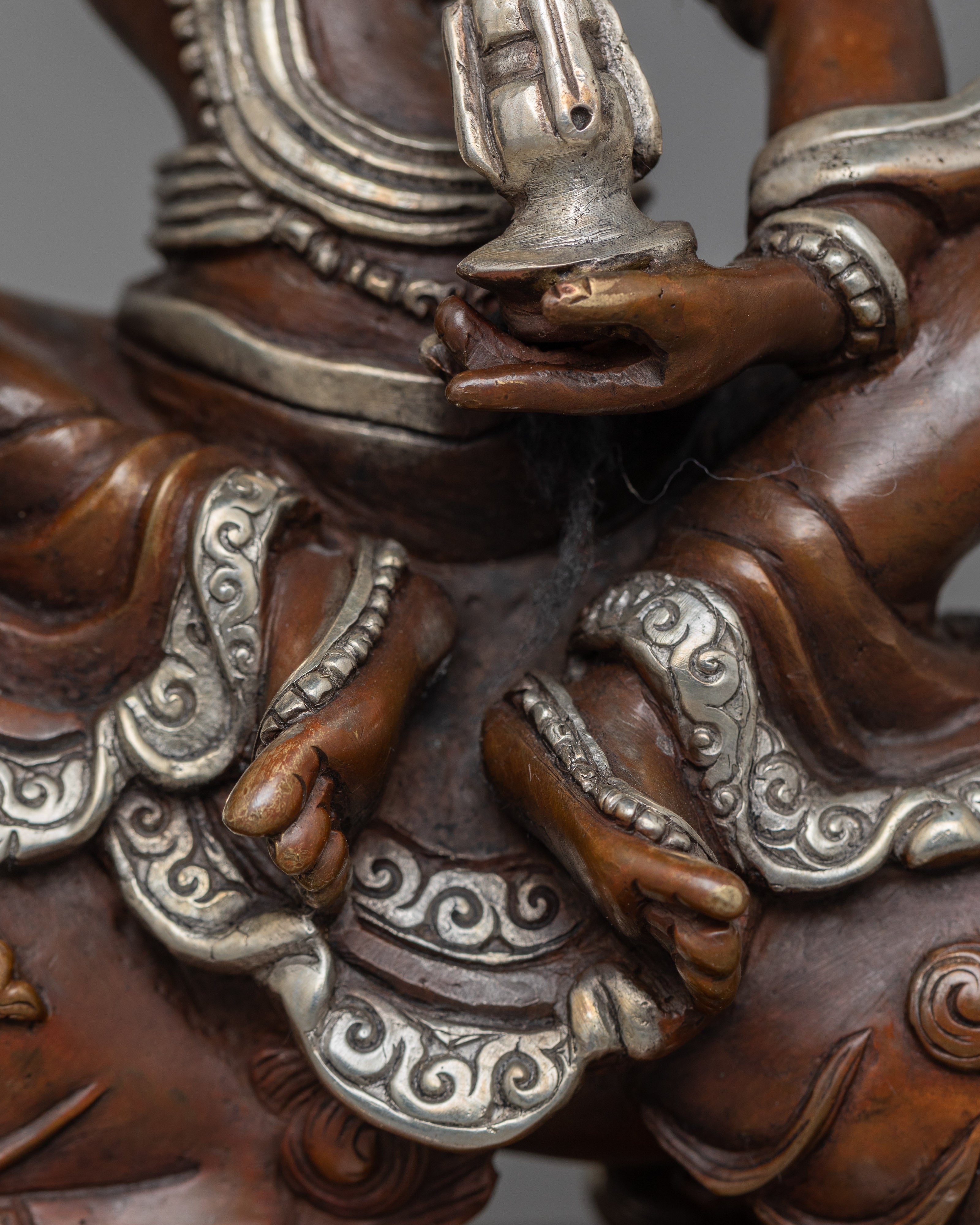 Tshiringma Tibetan Buddhist Goddess Figurine | Guardian of Abundance and Balance