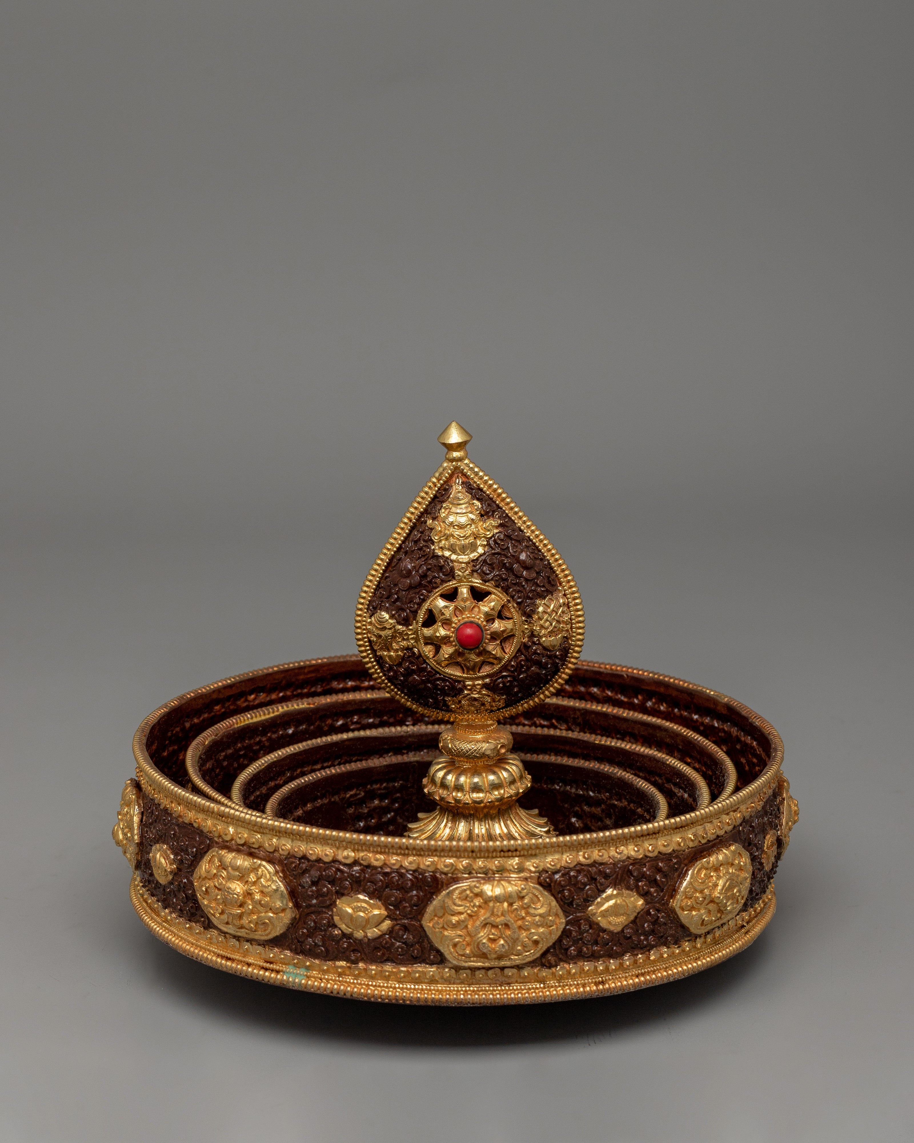 Tibetan Offering Ritual Mandala | Buddhist Spiritual Altar Decor