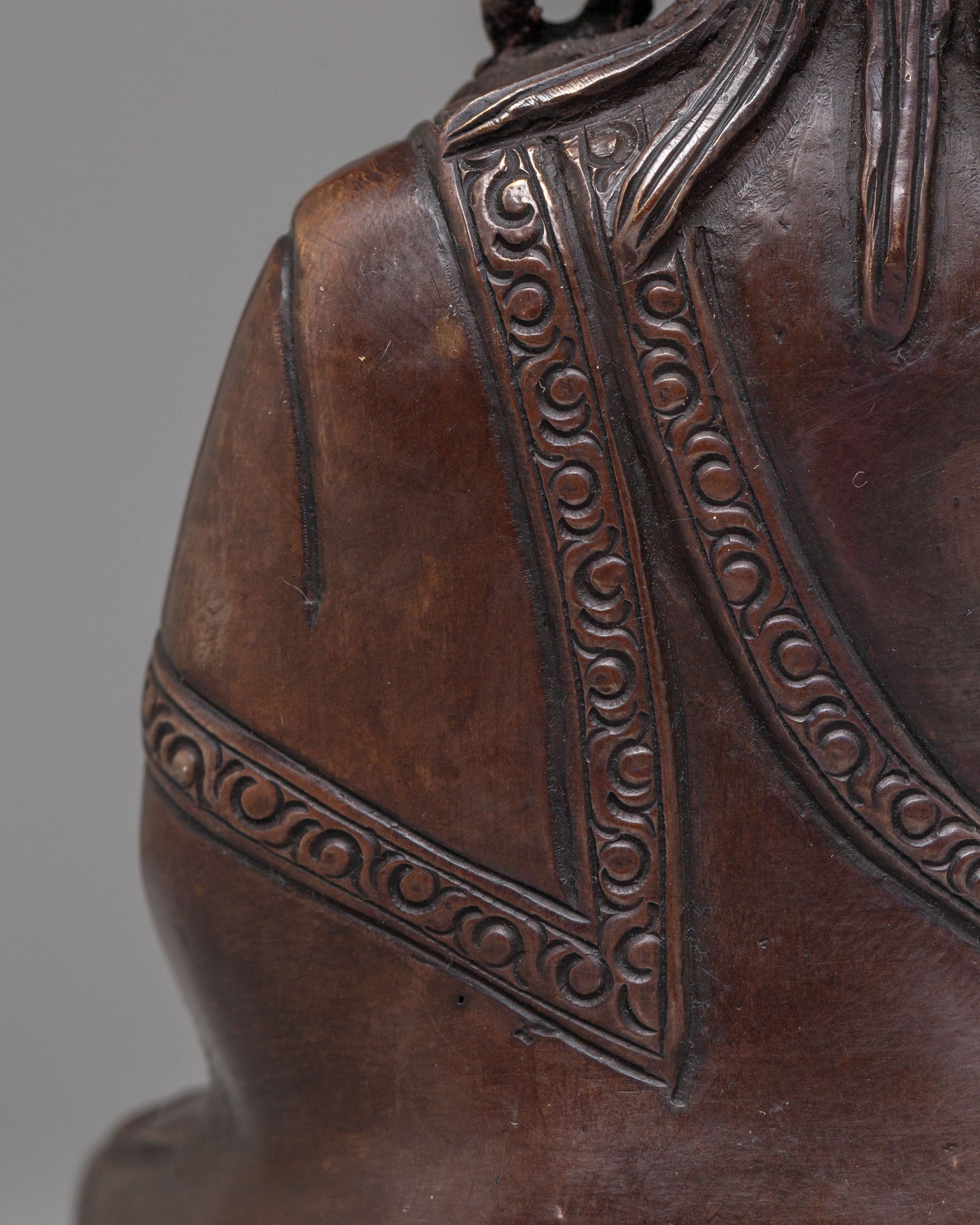 Handmade Jetsun Milarepa Tibetan Yogi Statue | Spiritual Inspiration and Devotion