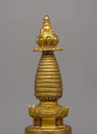 Enlightenment Kadampa Chhyorten | Buddha's Enlightened Mind and Spiritual Devotion
