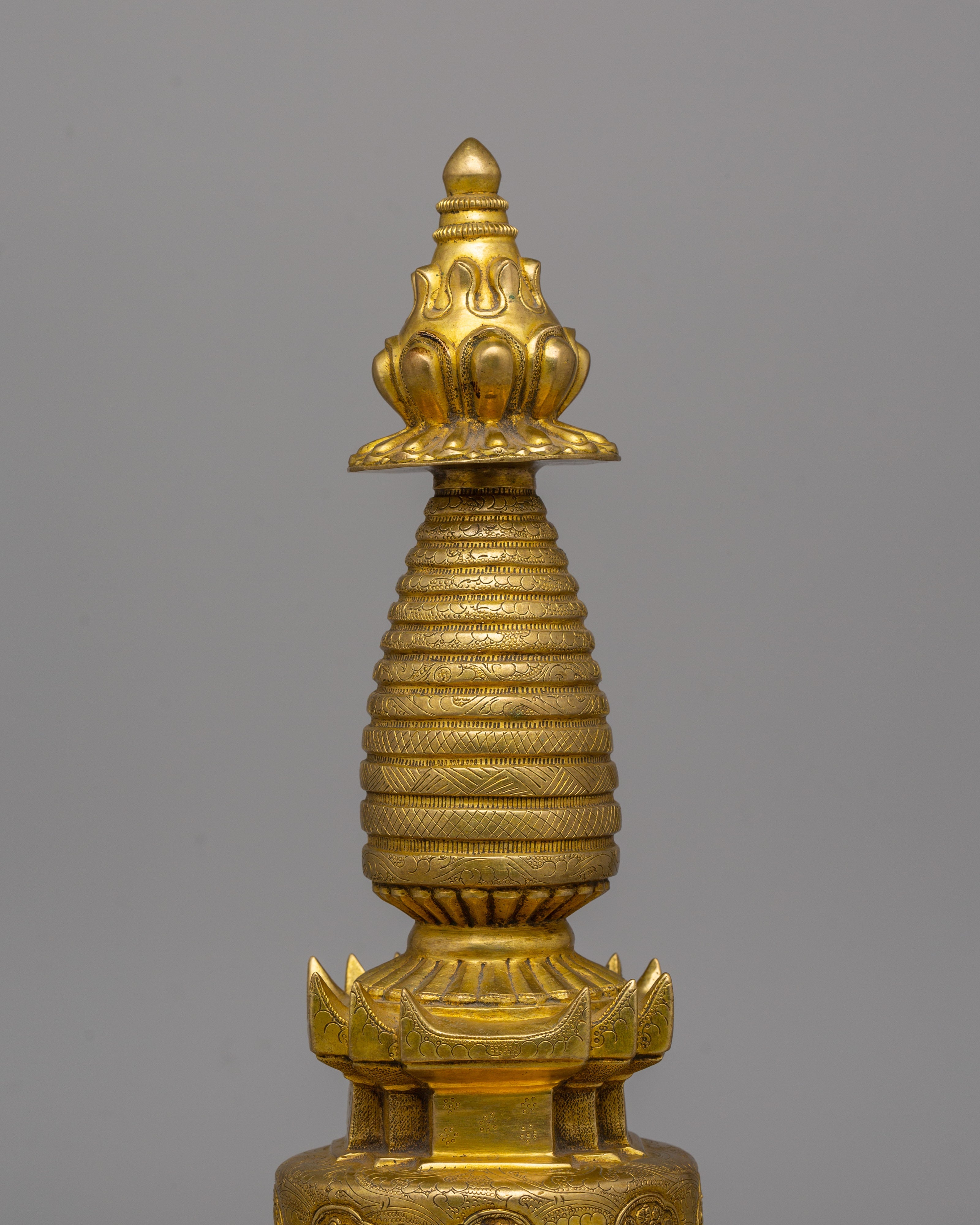 Enlightenment Kadampa Chhyorten | Buddha's Enlightened Mind and Spiritual Devotion