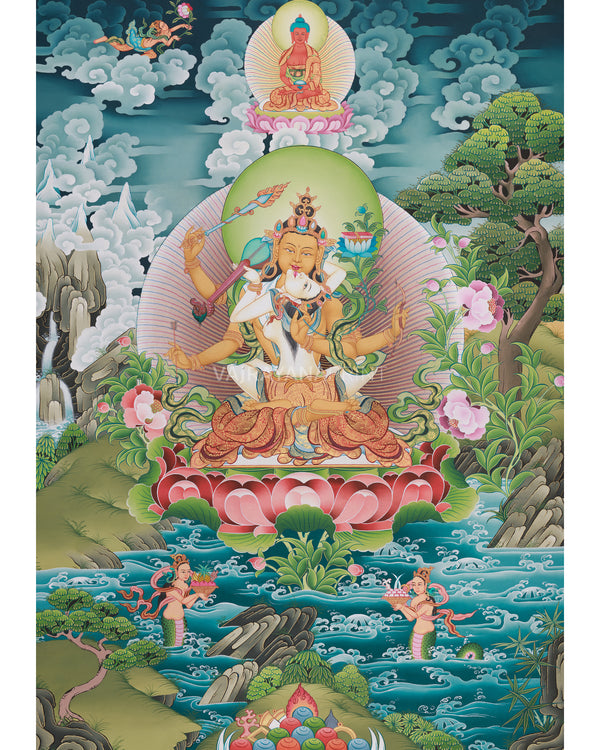 manjushri with consort