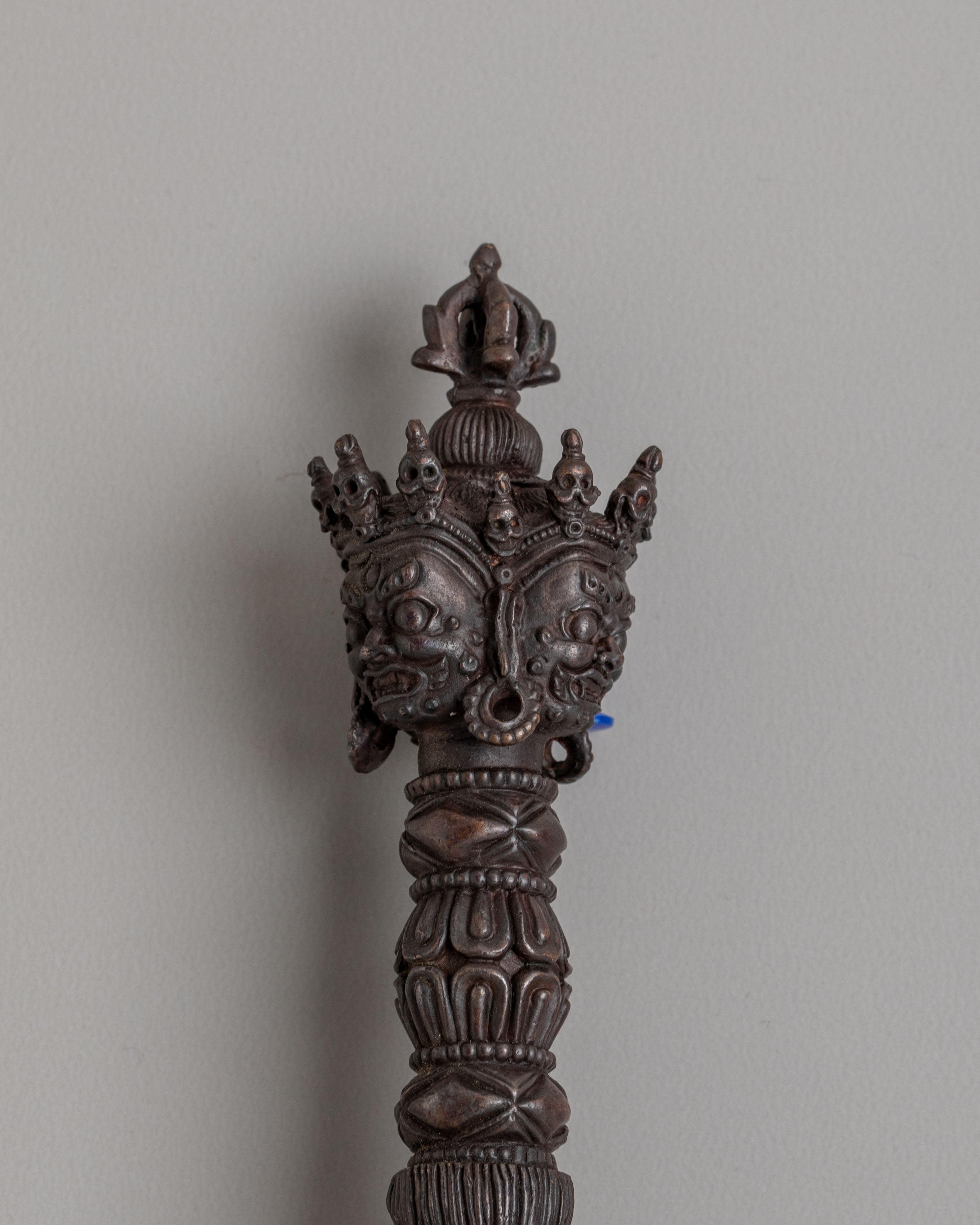 Traditional Three Sided Ritual Dagger | Handcrafted Tibetan Spiritual Art