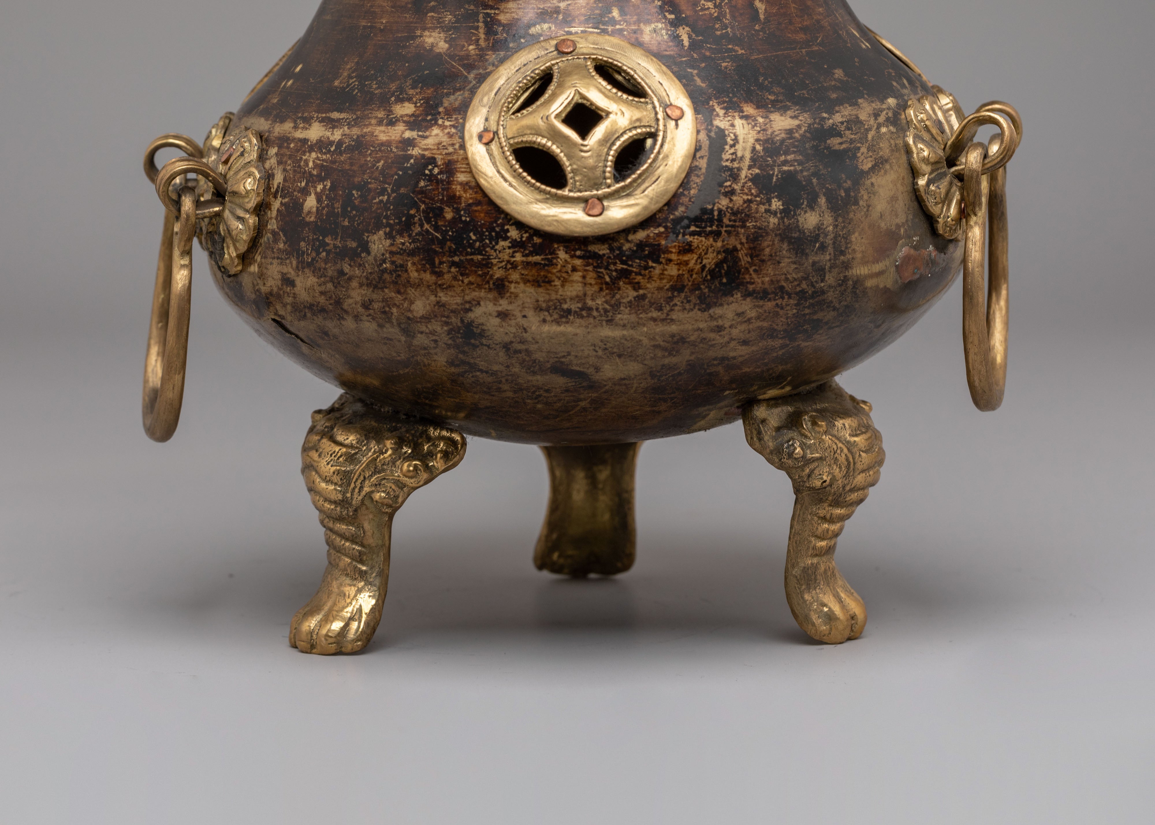 Vajrayana Offering Incense Burner | Buddhist Ritual Offering Tool