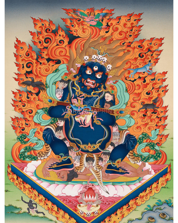 Two-Arms Shakya Mahakala