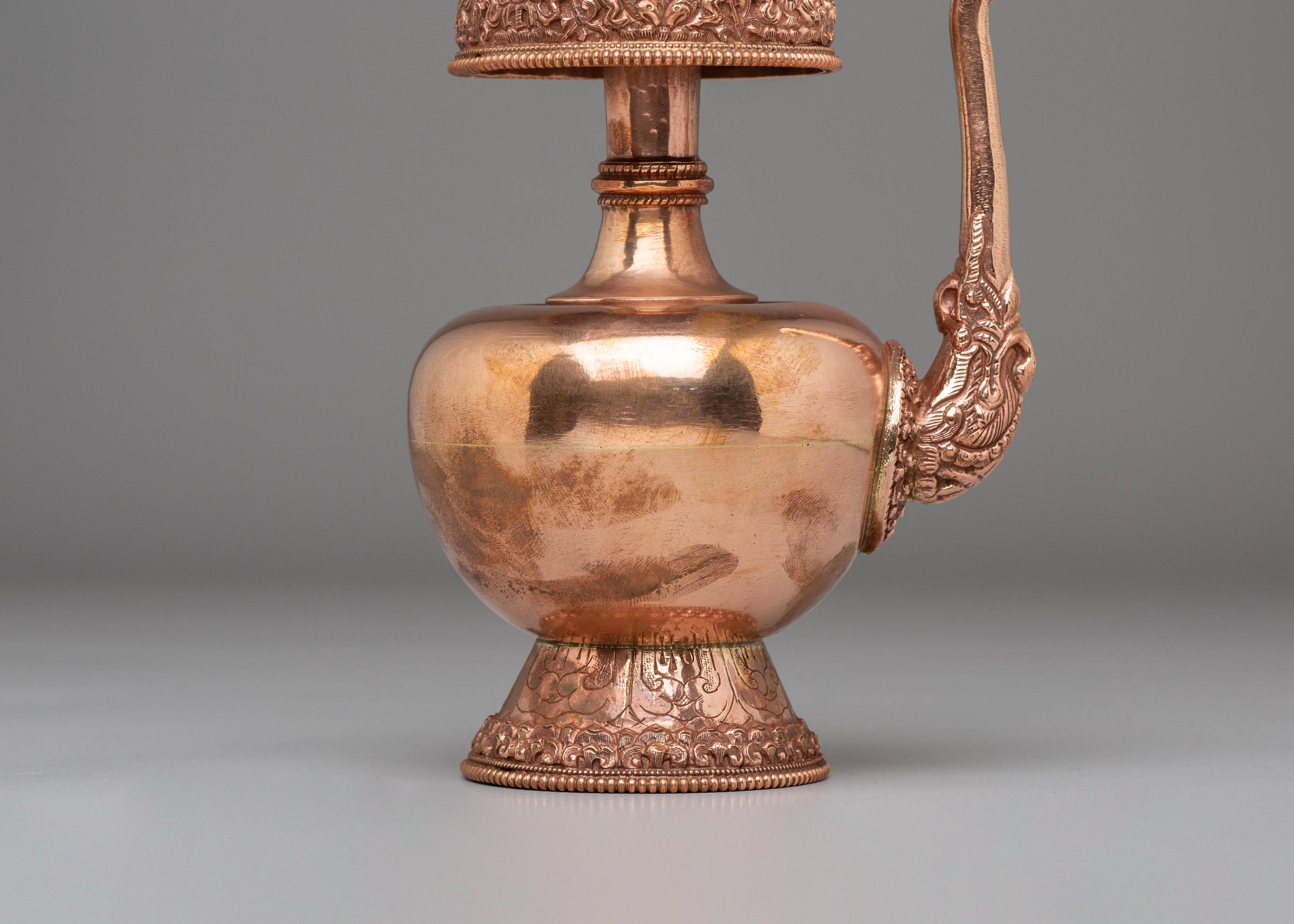 Tibetan Bhumba Offering Vessel | A Sacred Ritual Object for Spiritual Ceremonies