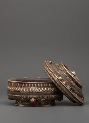 Pure Silver Rice Pot | Traditional Crafts