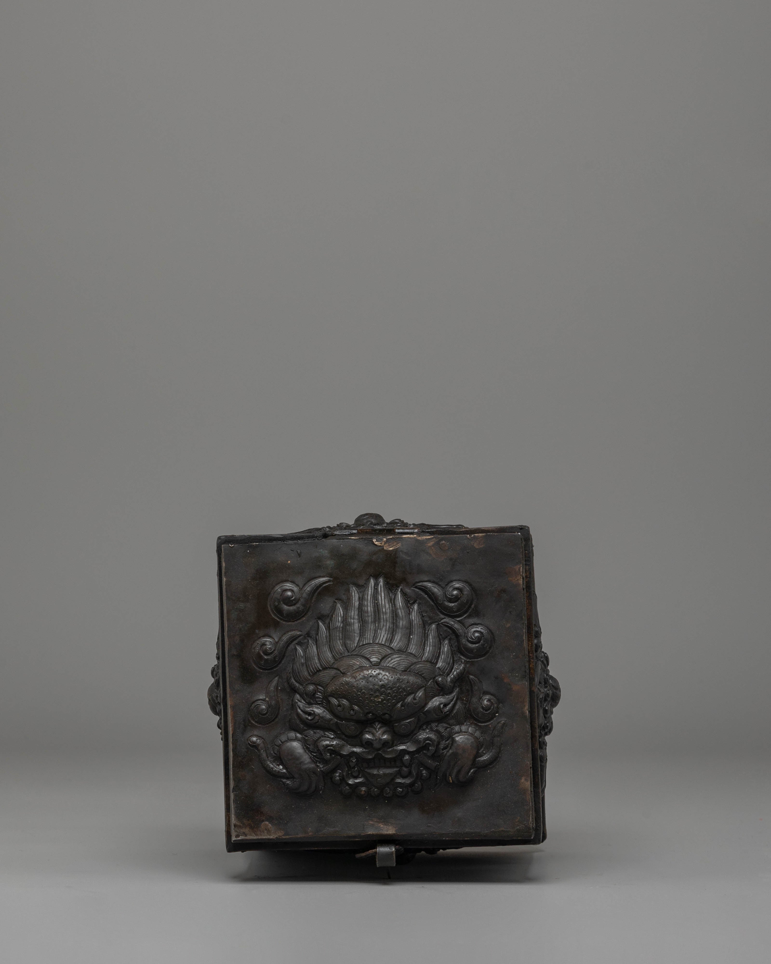 Handmade Spiritual Box for Jewellery | Decorative Iron Box