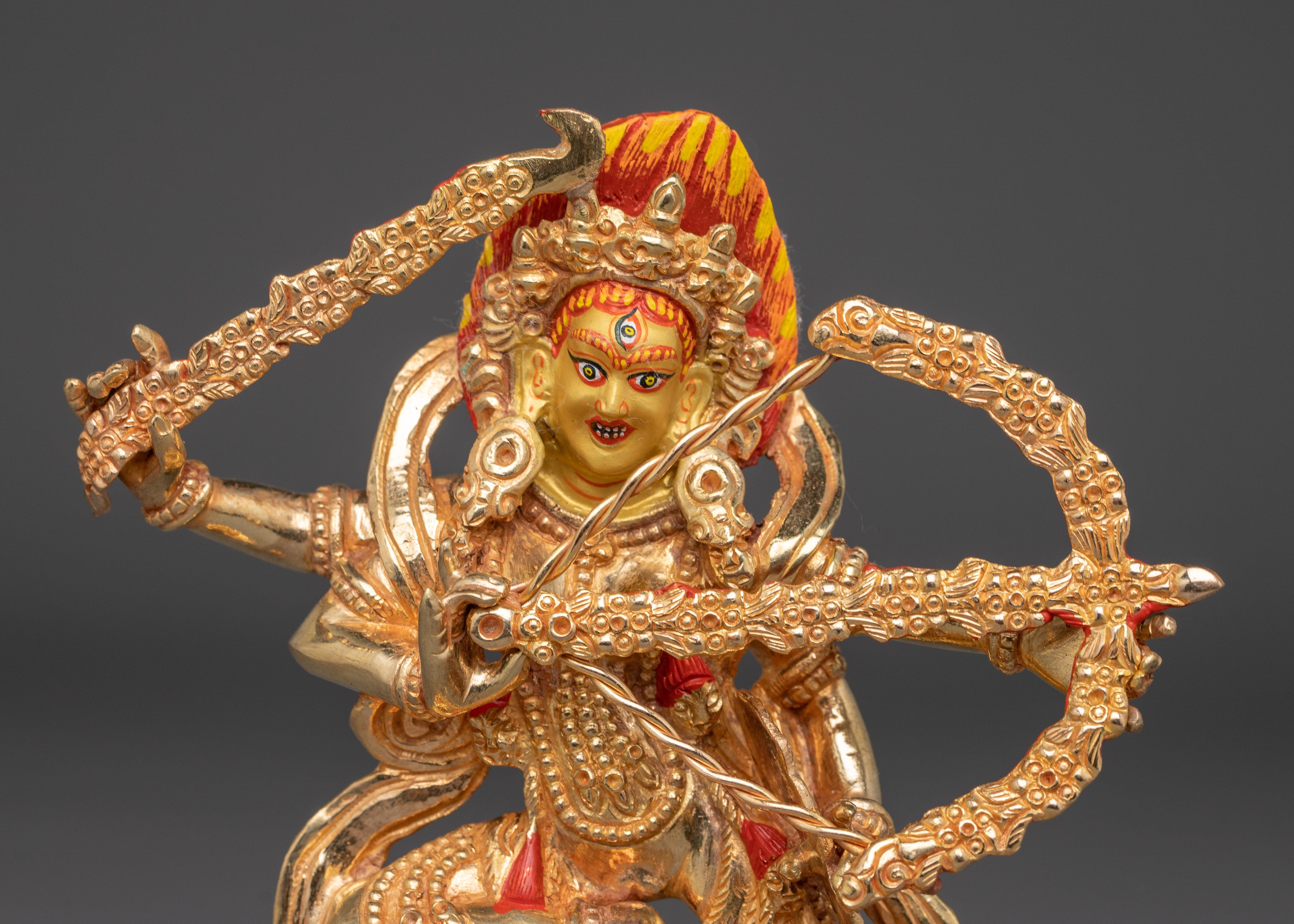 Kurukulla Tibetan Goddess Statue | Buddhist Deity of Attraction & Wisdom