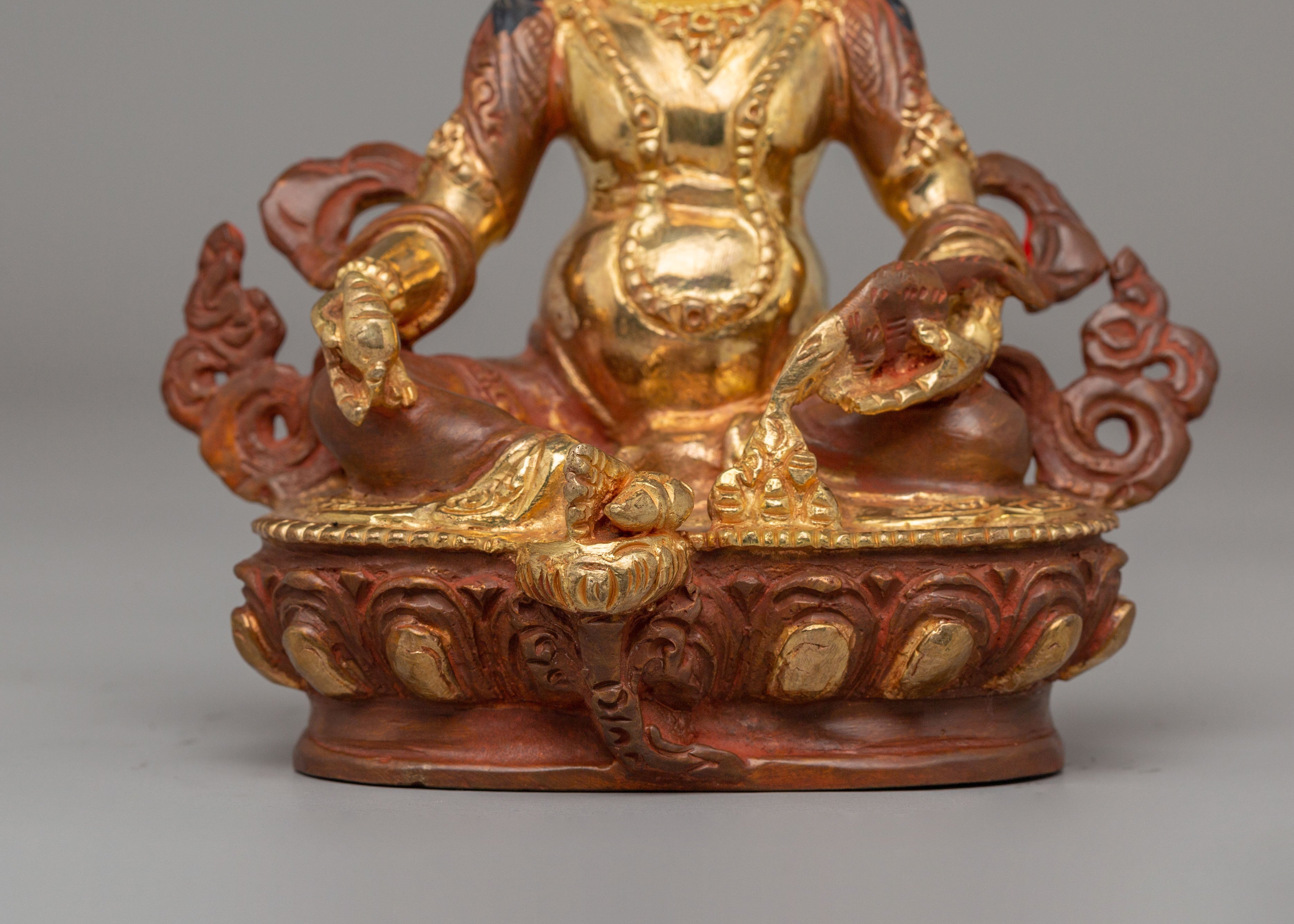 Dzambhala Statue For Spiritual Prosperity | Perfect Altar Decor