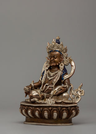 Deity Dzambhala Sculpture | The Divine Wealth Deity