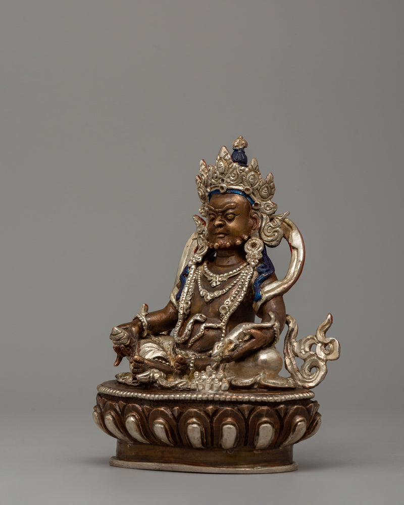 Deity Dzambhala Sculpture | The Divine Wealth Deity