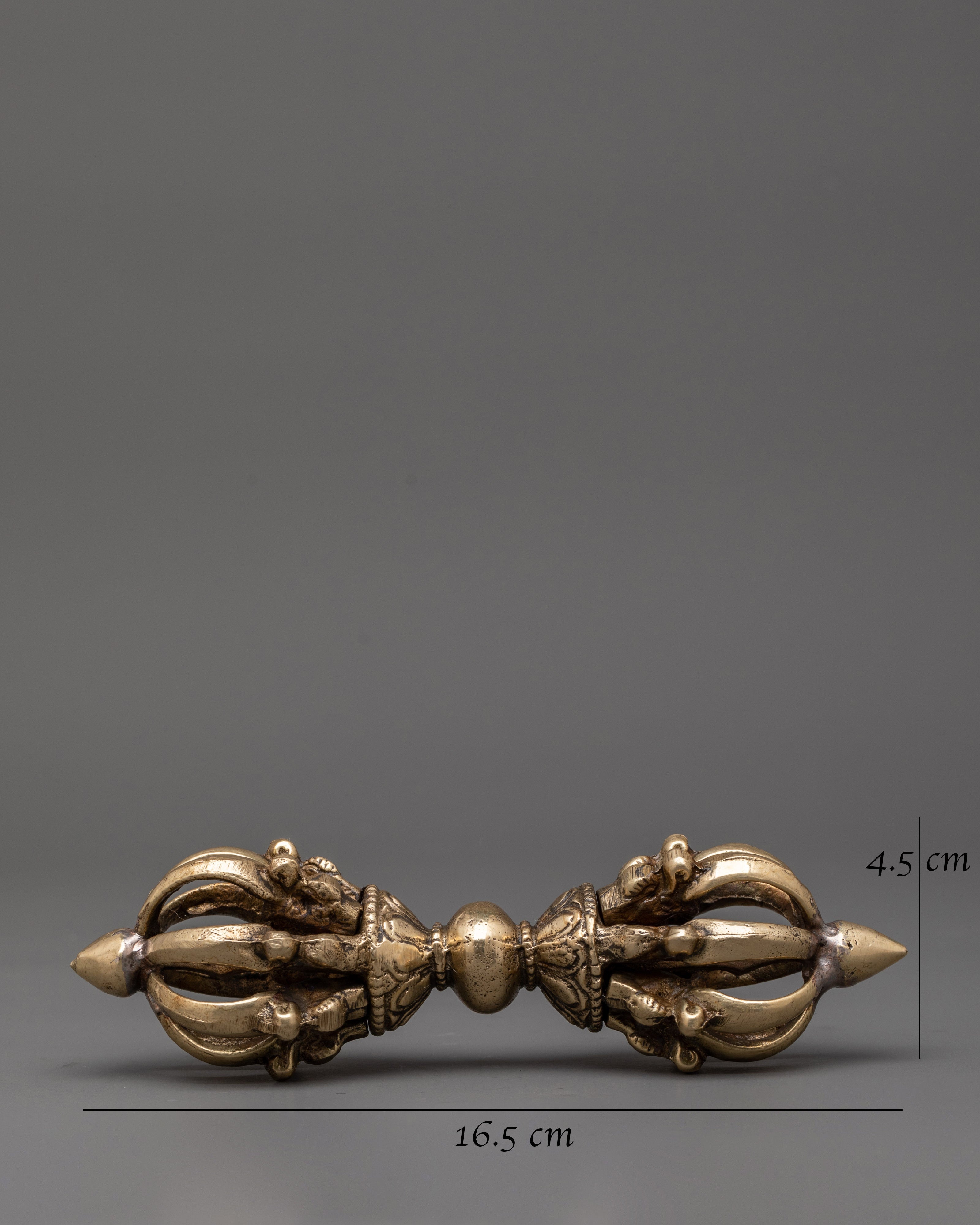 Sacred brass Vajra Dorje | Tibetan Tantric Ritual Too