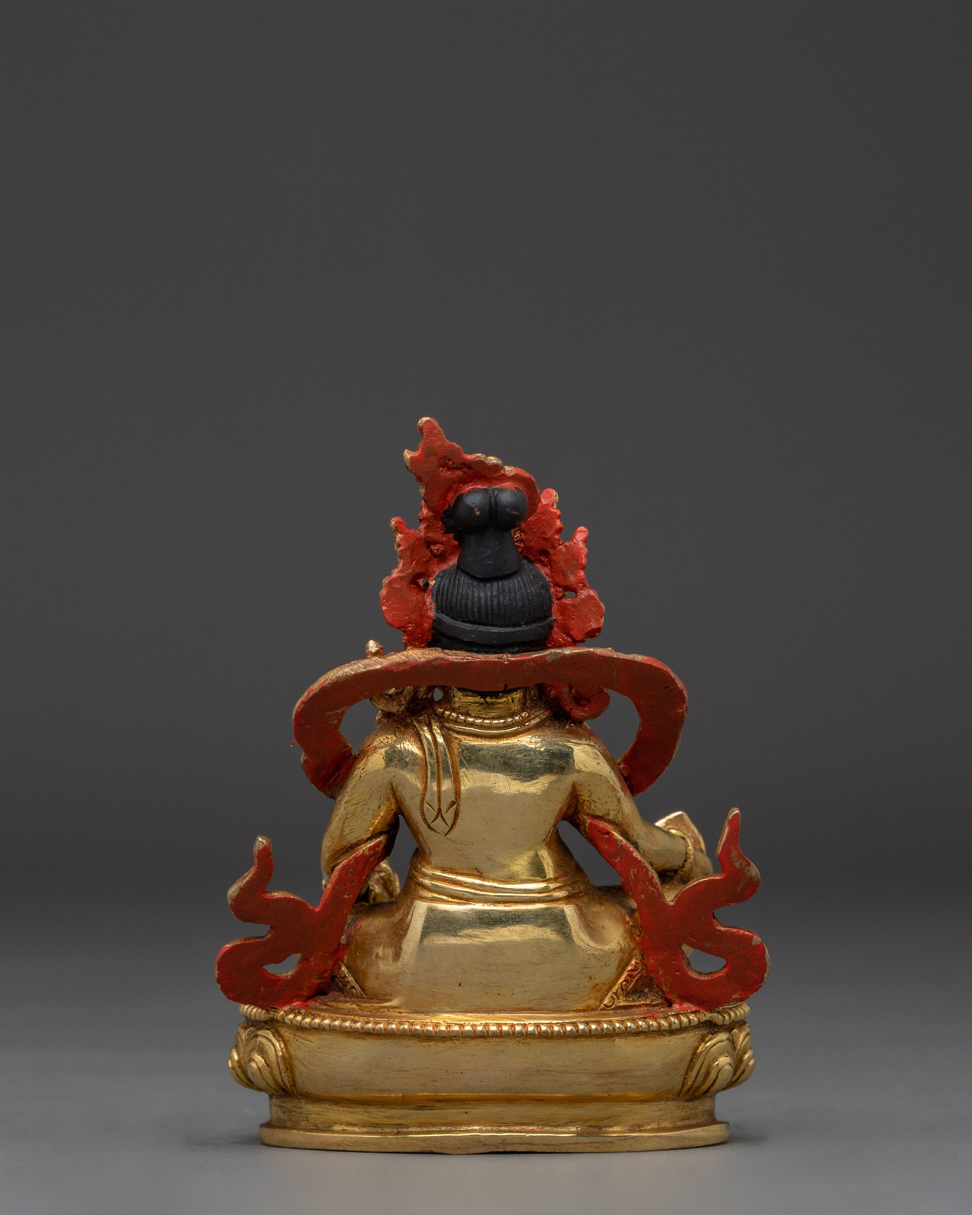 Buddhist Prosperity Art Dzambhala | Tibetan Wealth Deity for Abundance