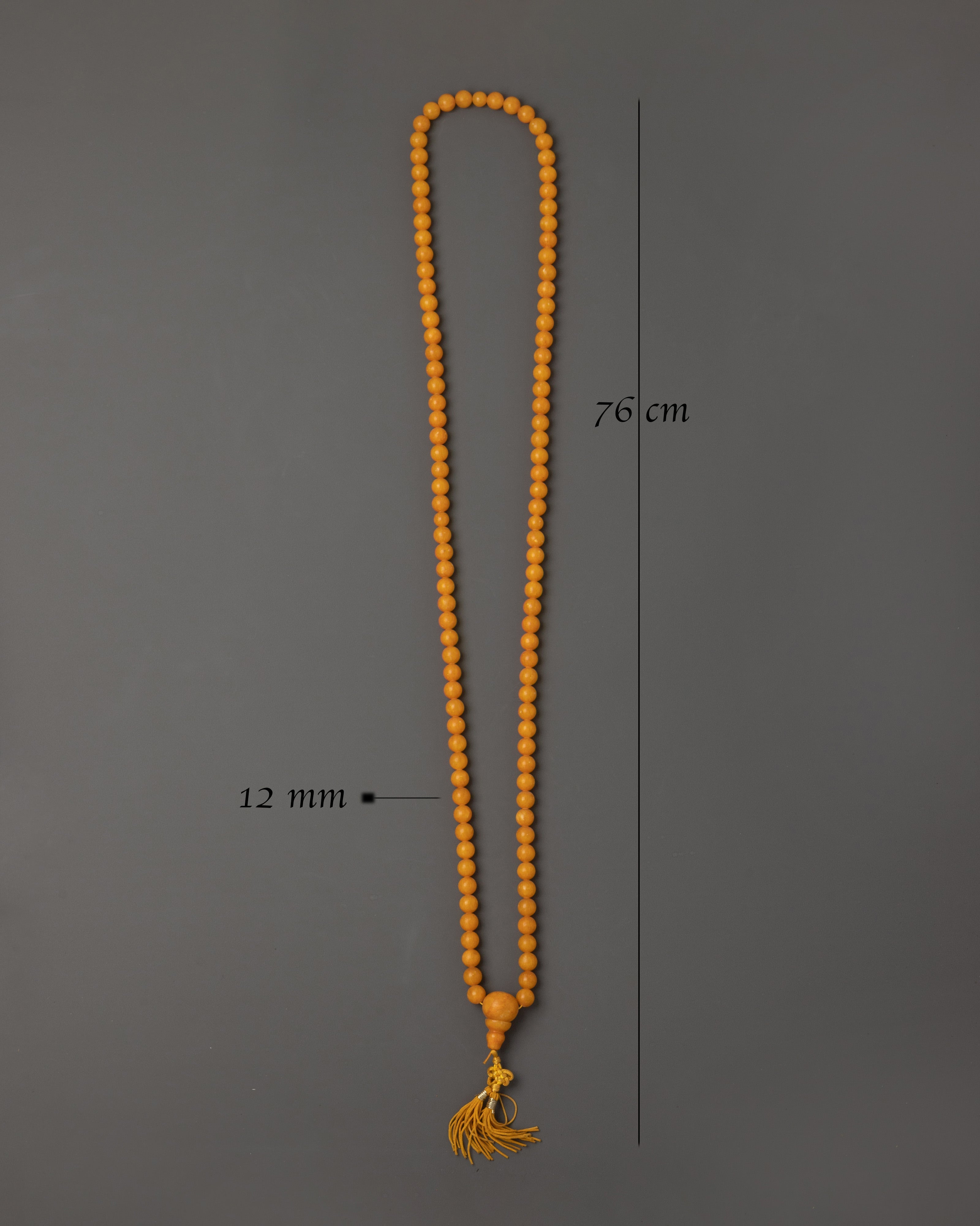 Handcrafted Lotus Seed Mala Beads | Symbol of Spiritual Growth and Purity
