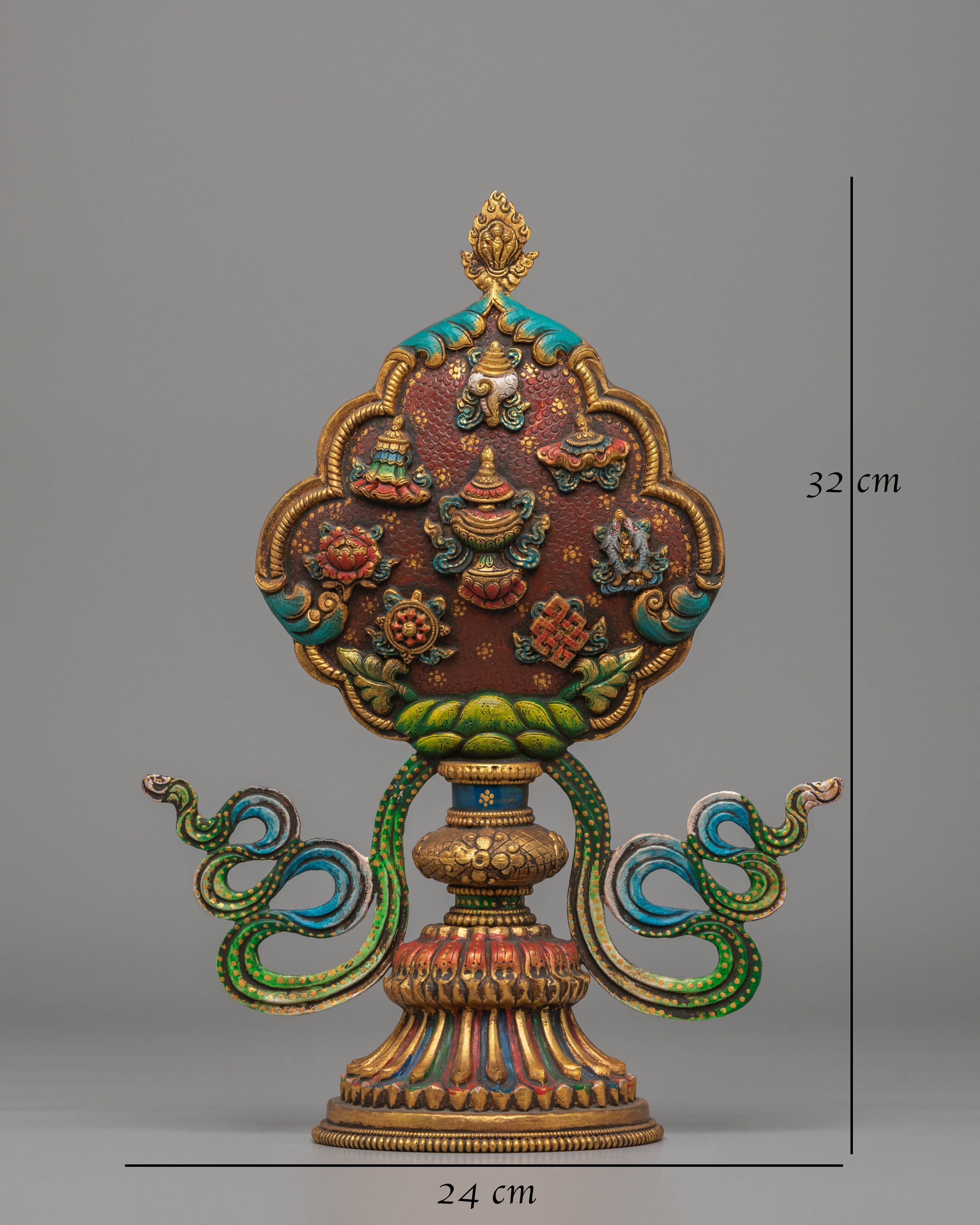 Handmade Buddhist Auspicious Symbols | Sacred Tibetan Artwork