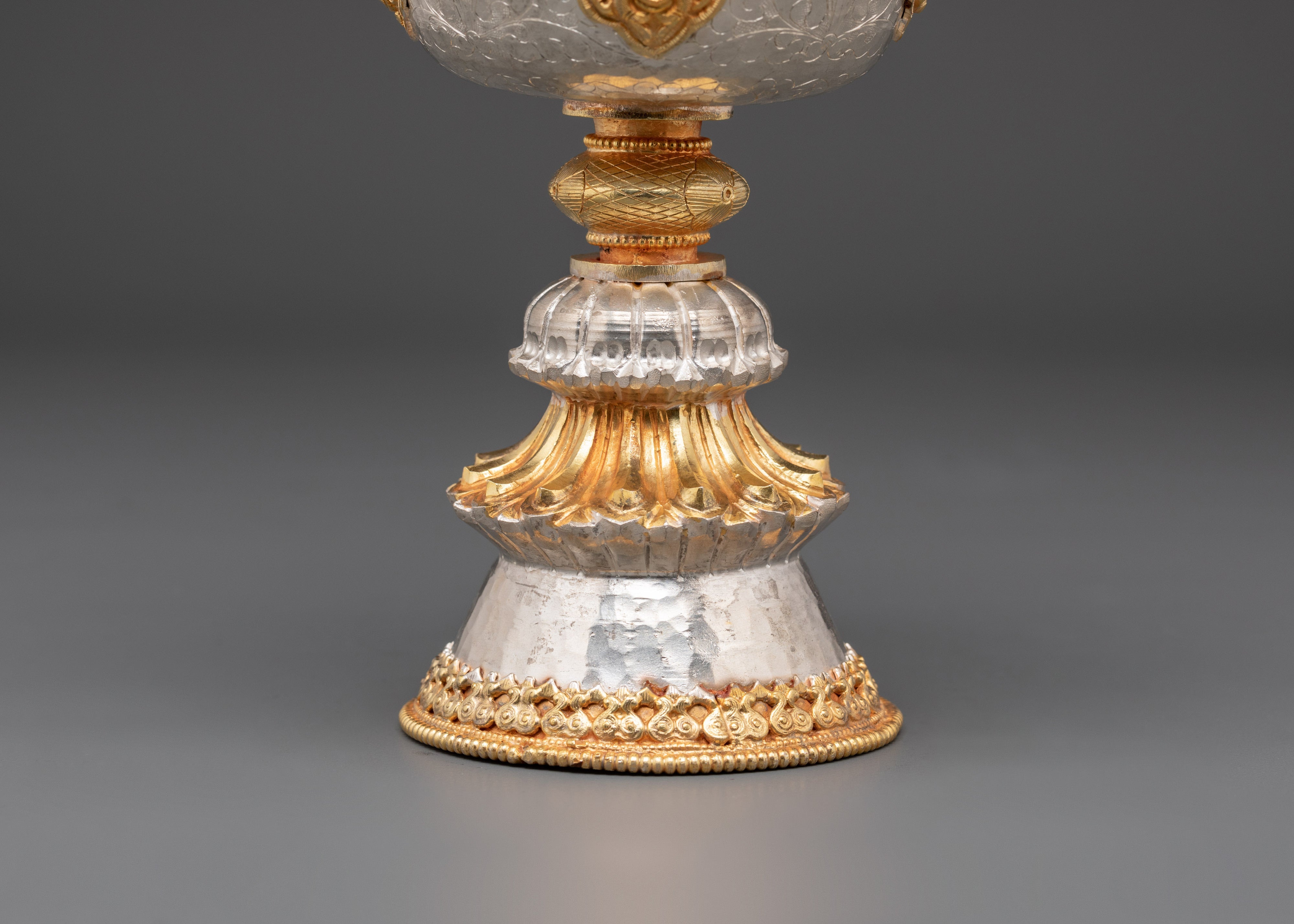 Tibetan Butter Lamp Set | Buddhist Offering Lamps for Ritual Use