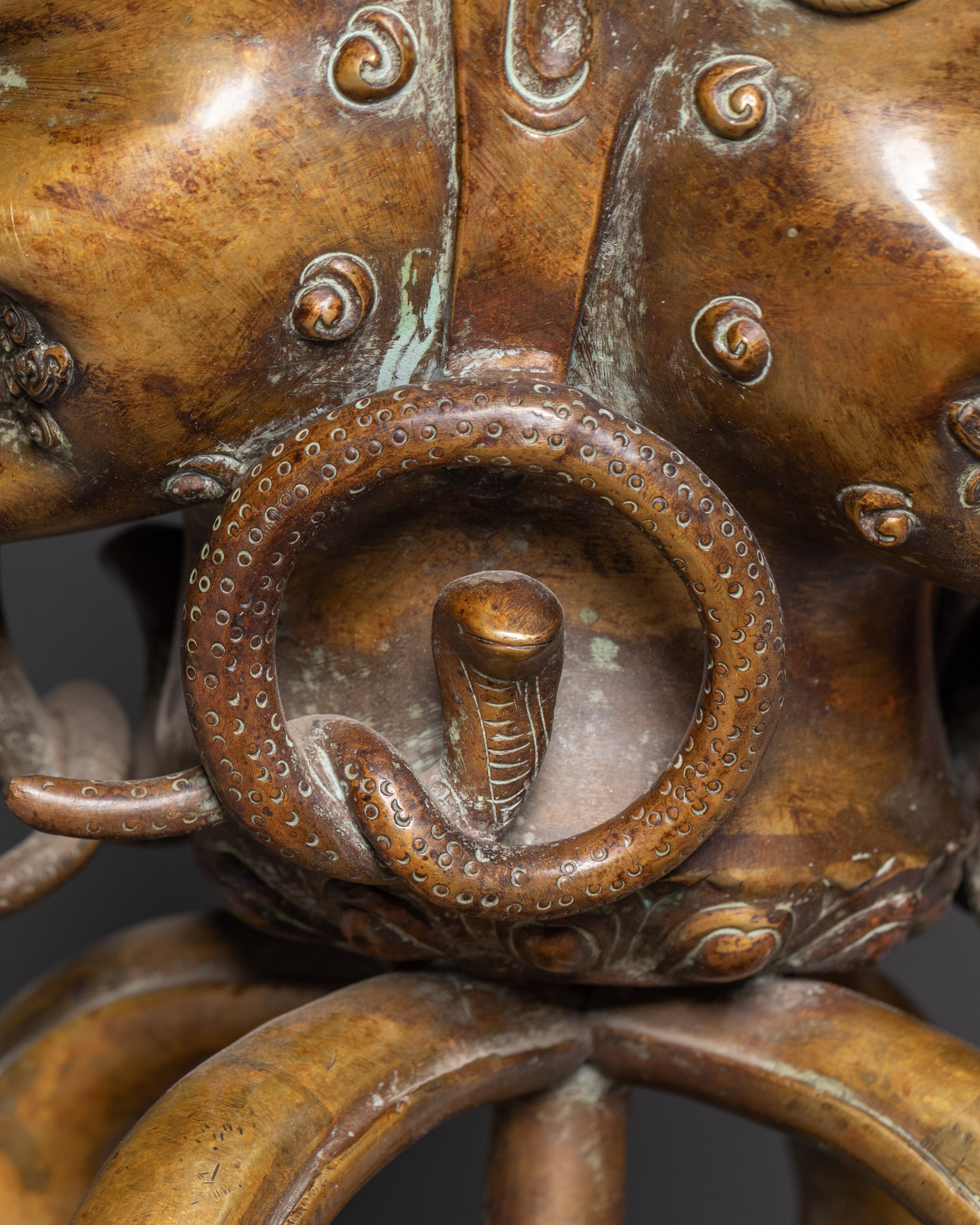 Copper Ceremonial Phurba | Sacred Spiritual Tool for Rituals