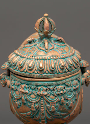 Copper Kapala | Tibetan Ritual Skull Bowl