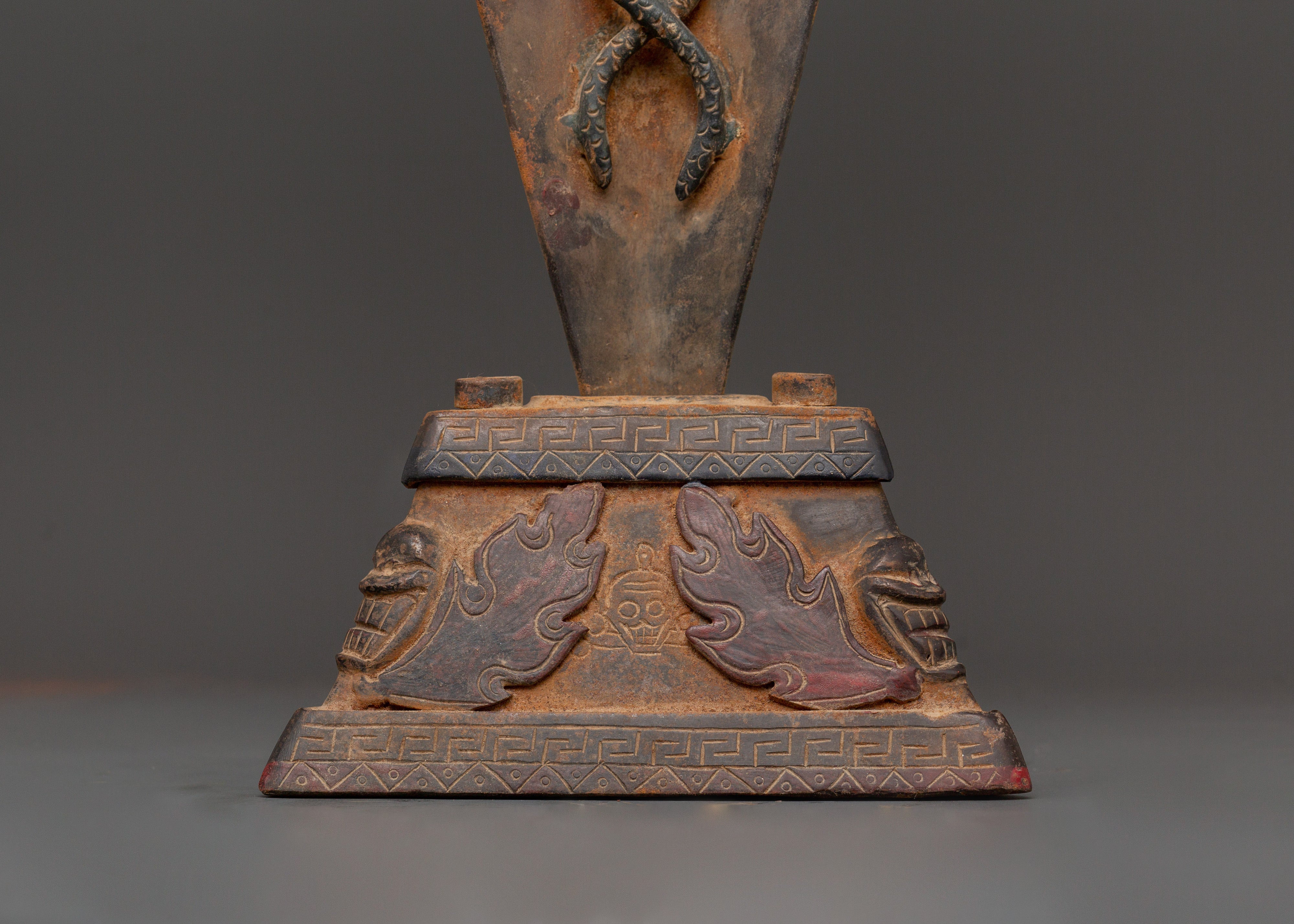 Vajrakilaya Phurba Statue | Wrathful Tibetan Guardian Deity
