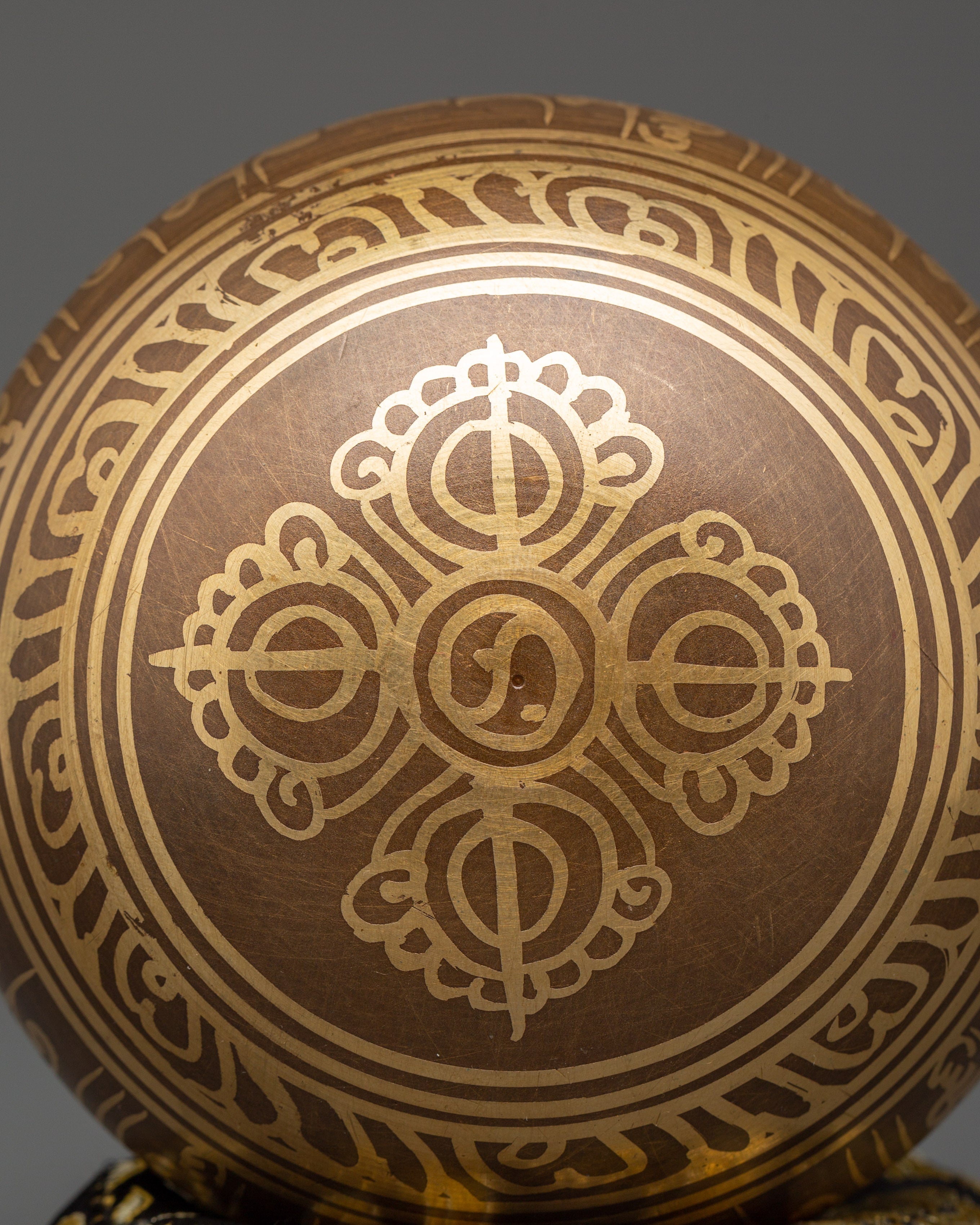 Handcrafted Tibetan Brass Singing Bowl | Spiritual Healing