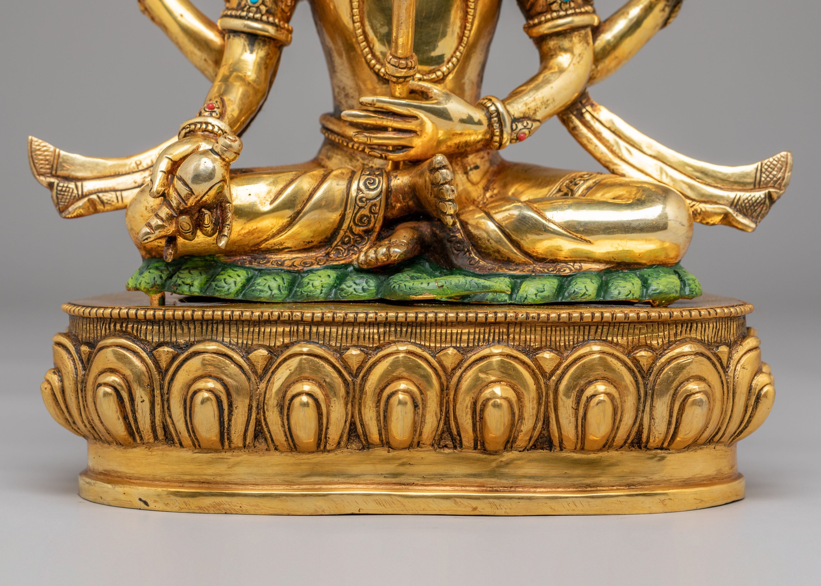 Handcrafted Bishnu Spiritual Figurine | Sacred Home Decor