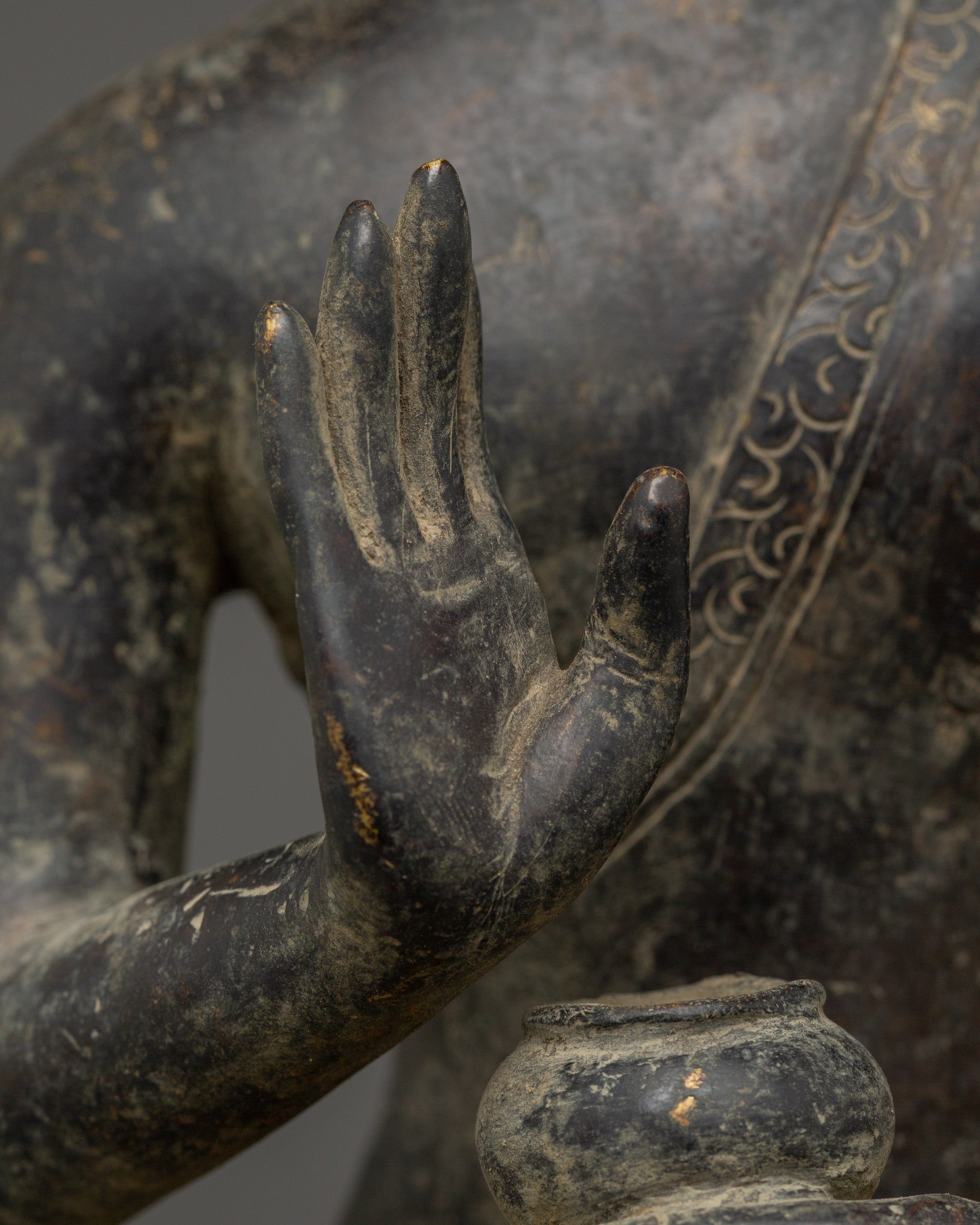 Amogasiddhi Buddha Statue | Fearlessness and Wisdom