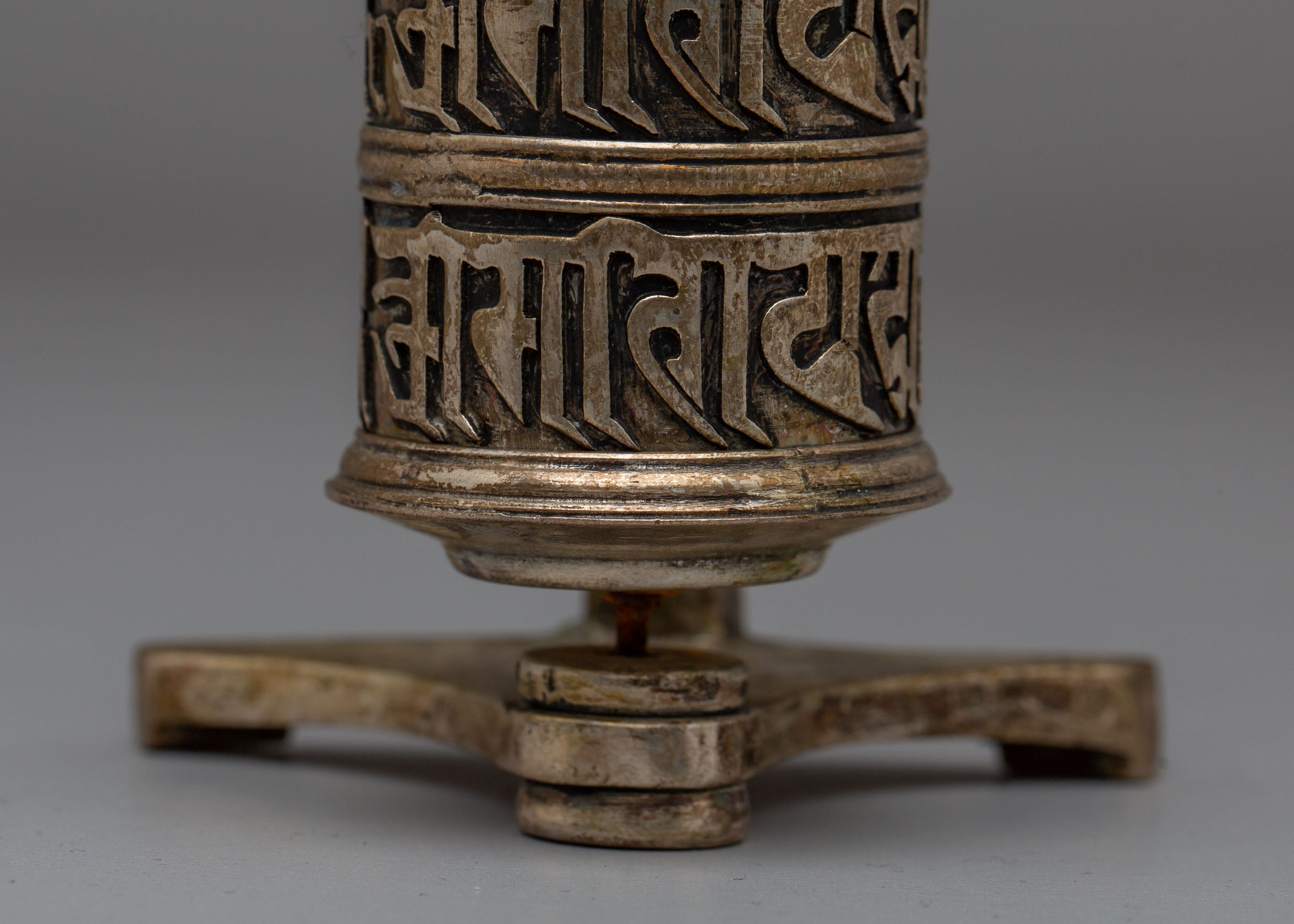 Scared Handmade Prayer Wheel | Tibetan Buddhist Meditation Tool