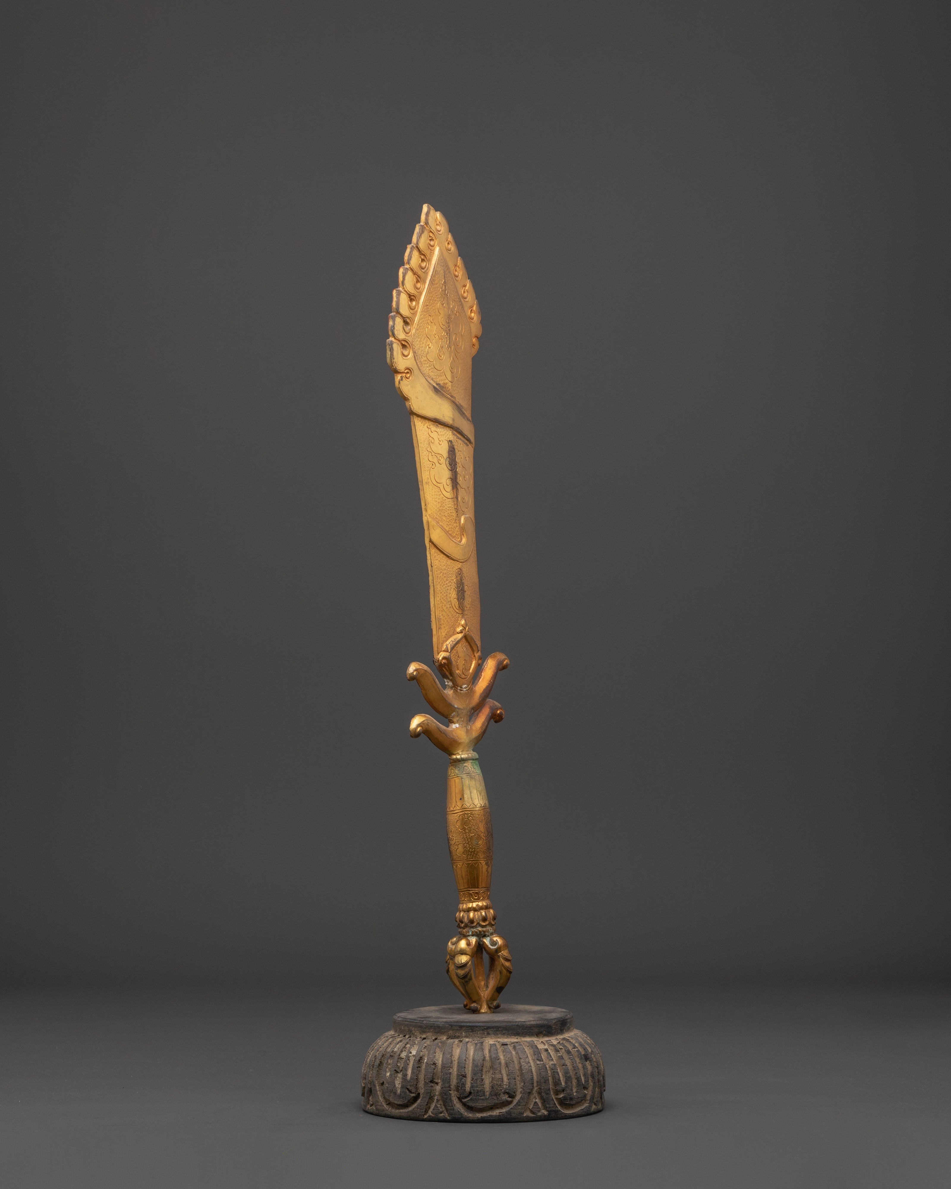 Tibetan Wisdom Sword | Buddhist Ritual Symbol