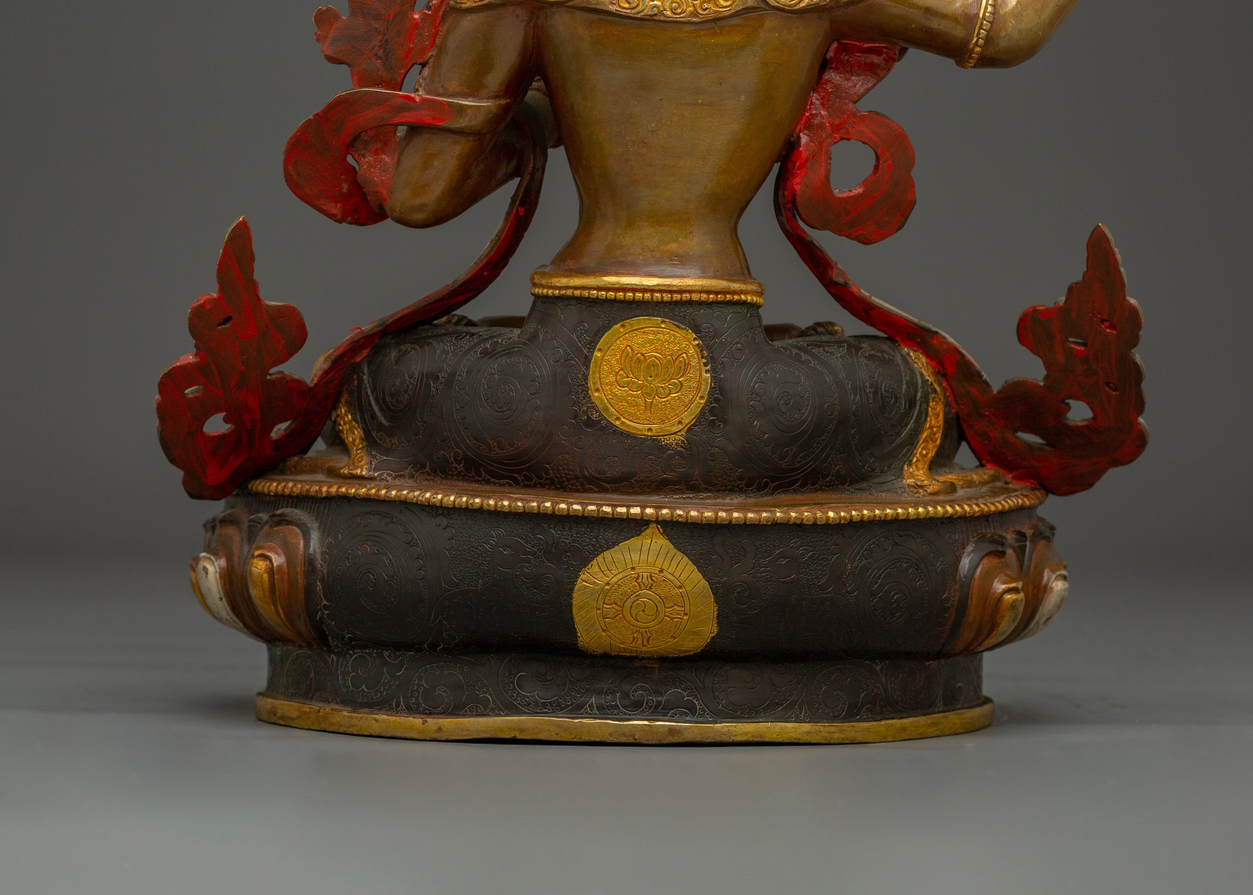 Prajna Bodhisattva Manjushri statue | Wielder of the Flaming Sword
