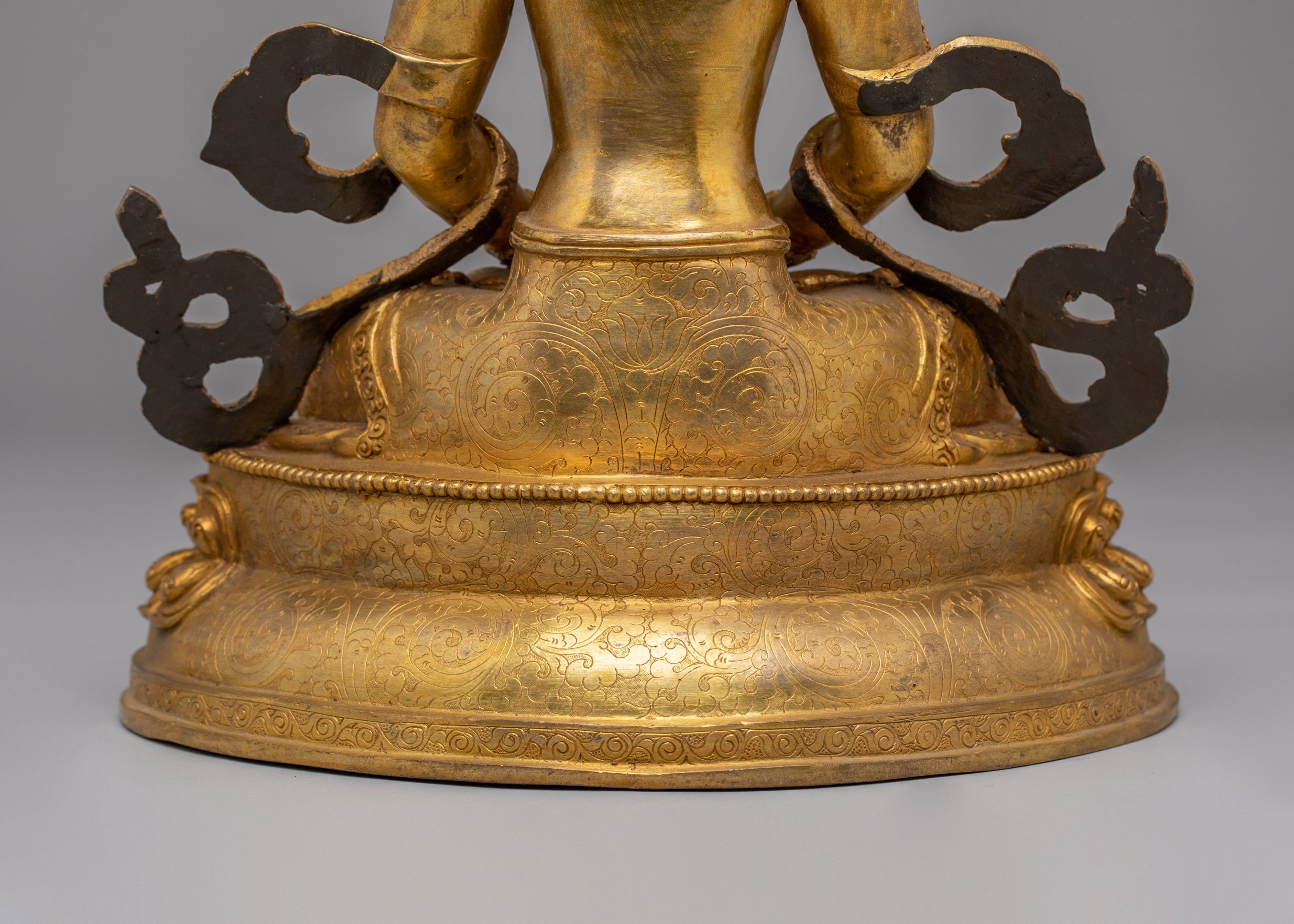 Handmade Amitayus Buddha Statue | Symbol of Longevity and Spiritual Wisdom