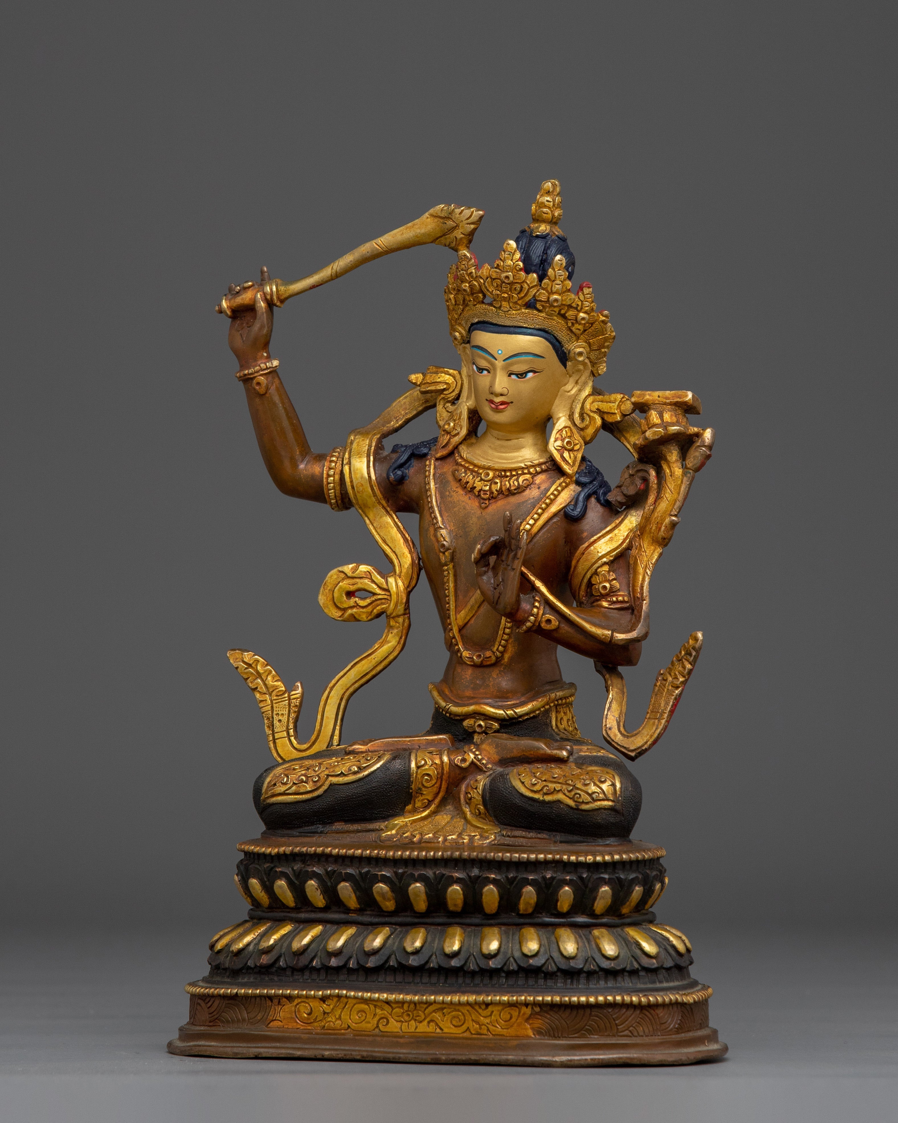 Tibetan Bodhisattva Set Statue | Dharma Protectors Deity