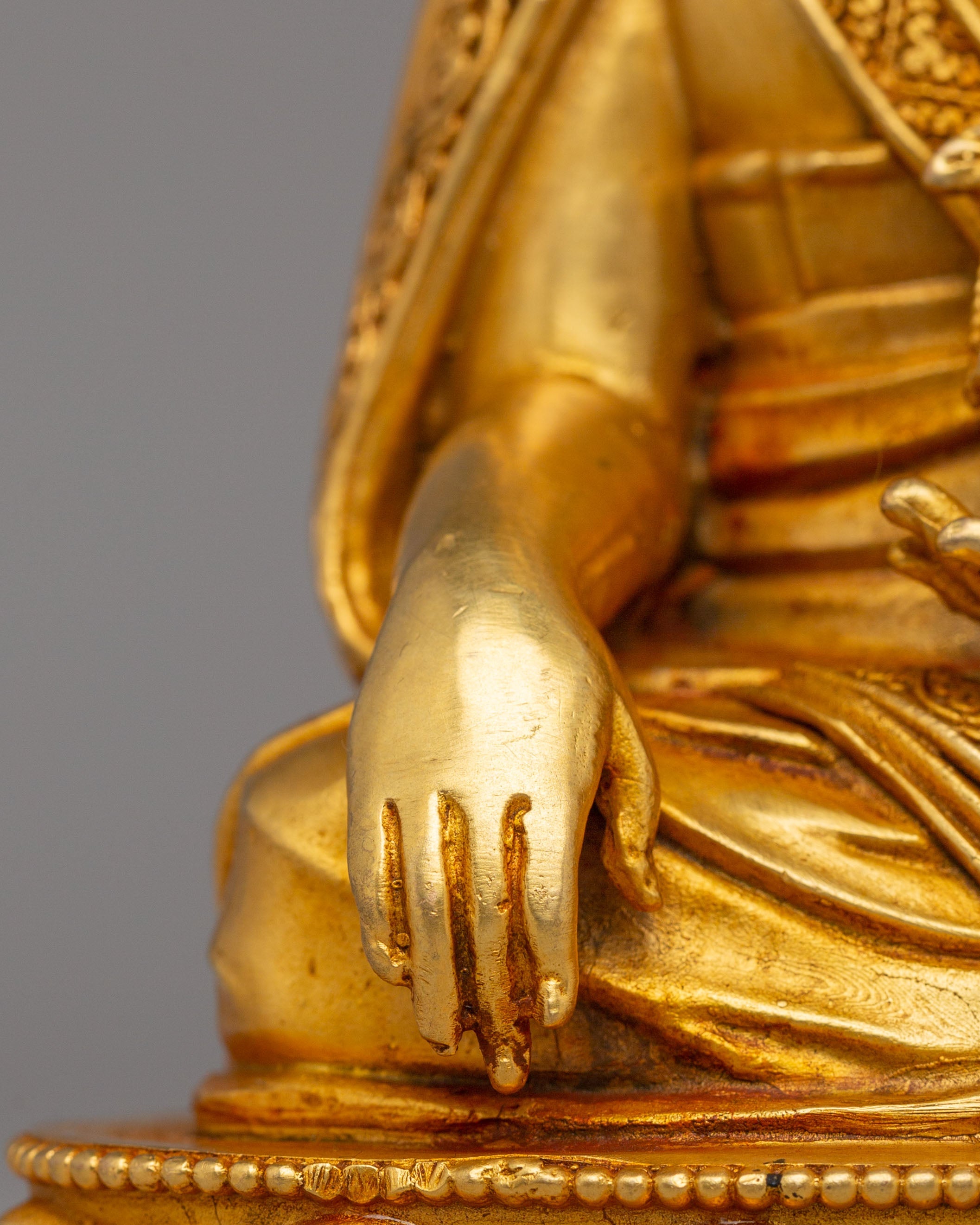 Handmade Guru Shapdum Altar Statue | Tibetan Spiritual Artwork