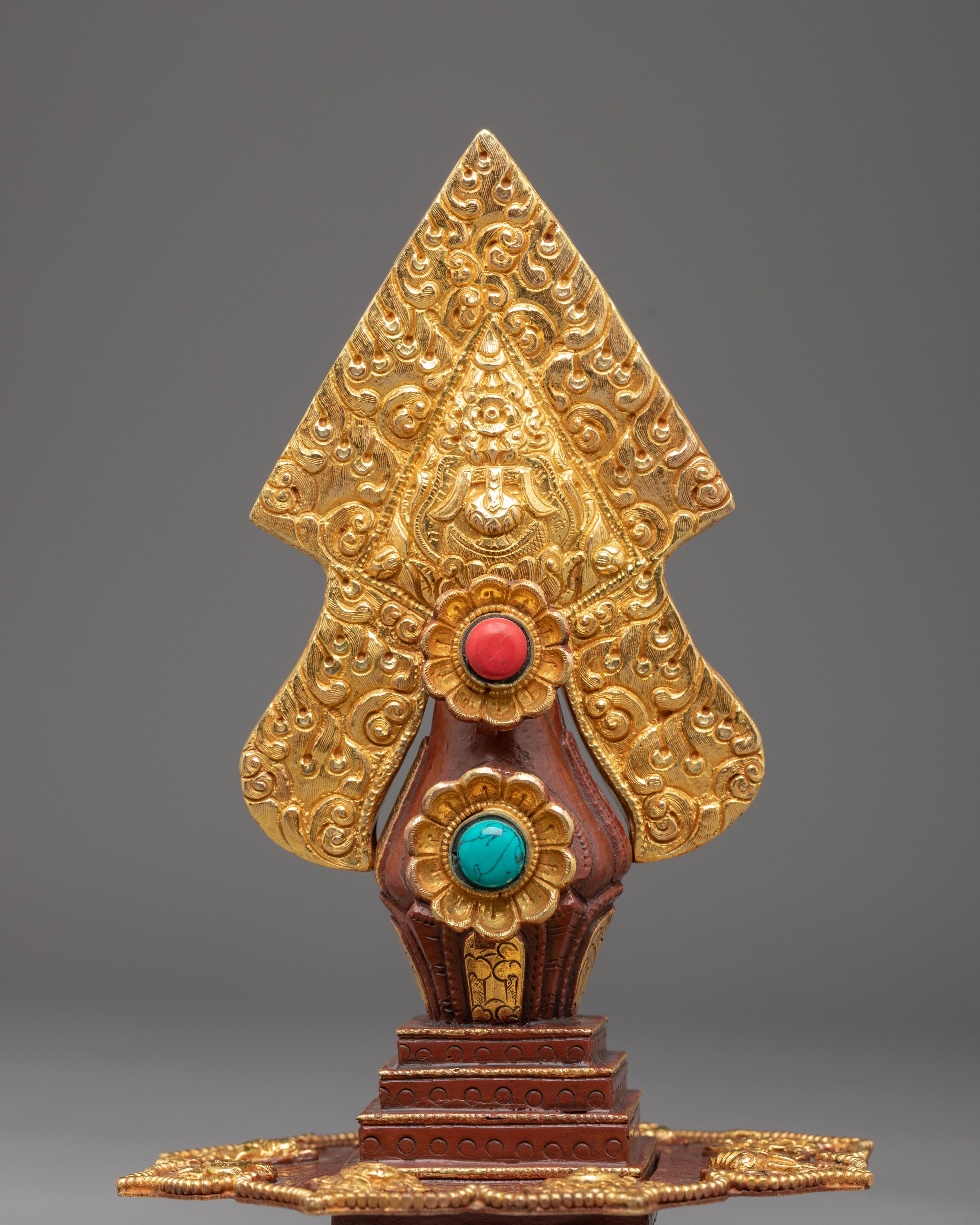 Sacred Hundred-Deity Purification Torma | Tibetan Ritual Offering Sculpture