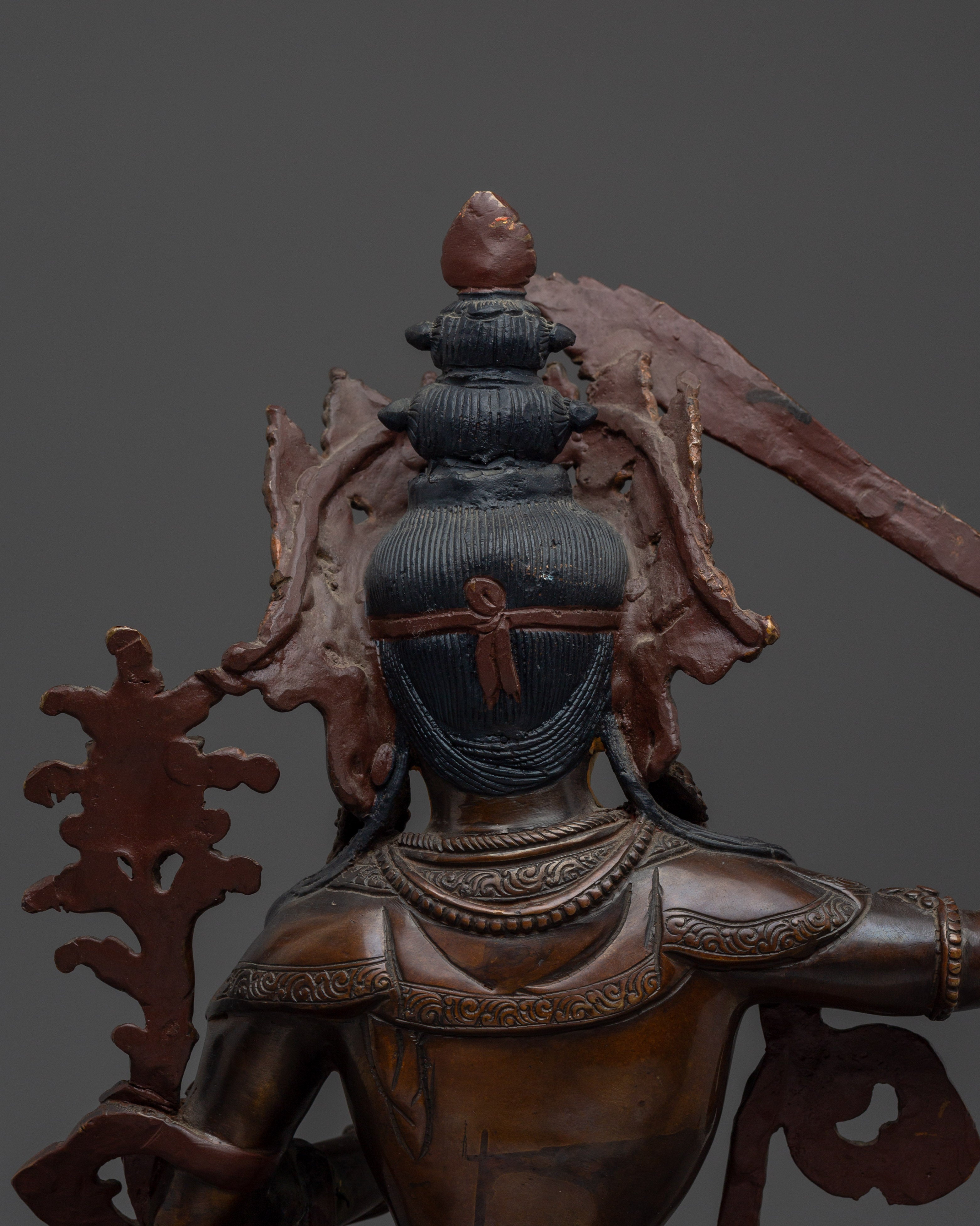 Religious Statue of Manjushri | Sculpture with Flaming Sword