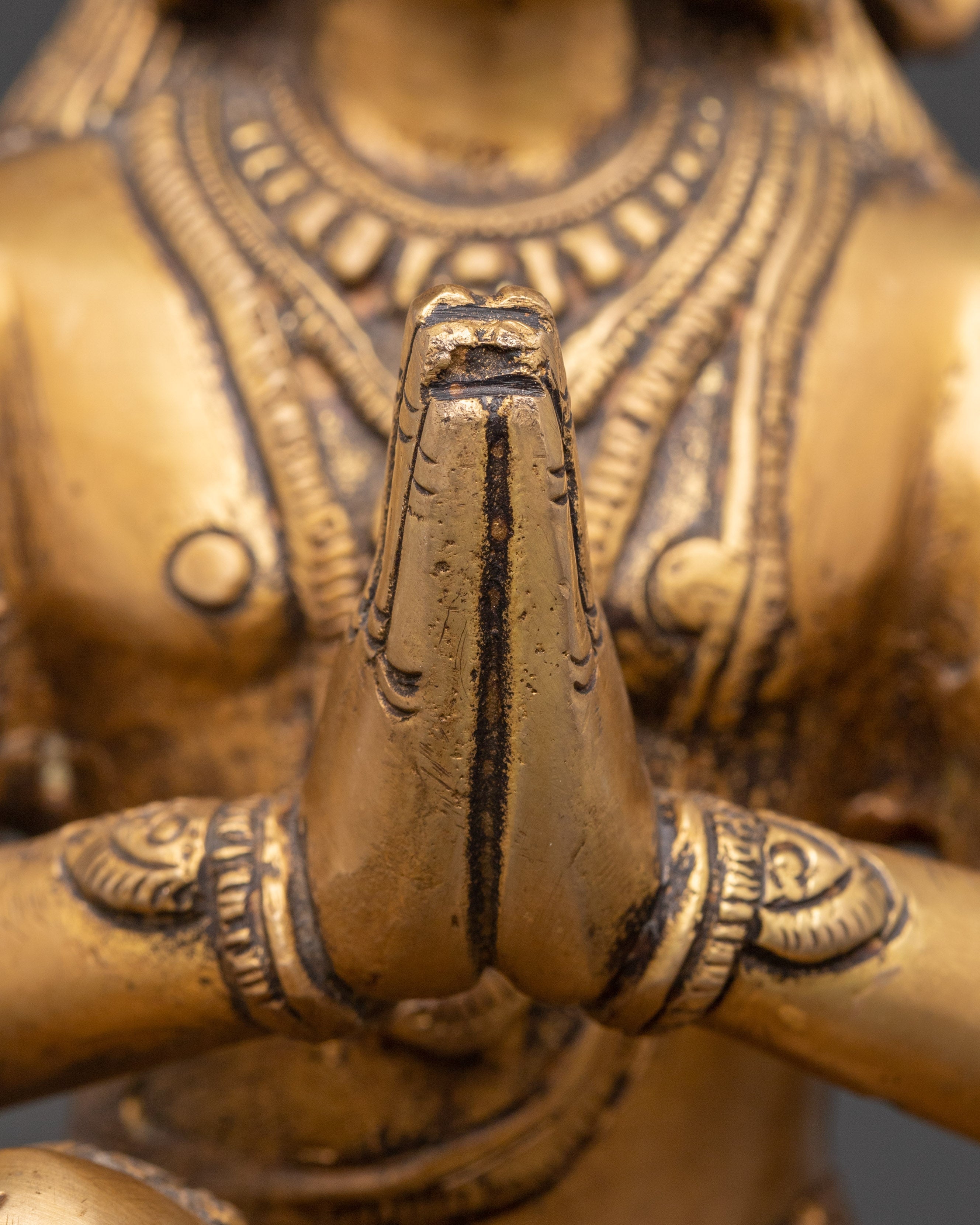 Sacred Buddhist Deity Garuda | Mythical Bird Sculpture