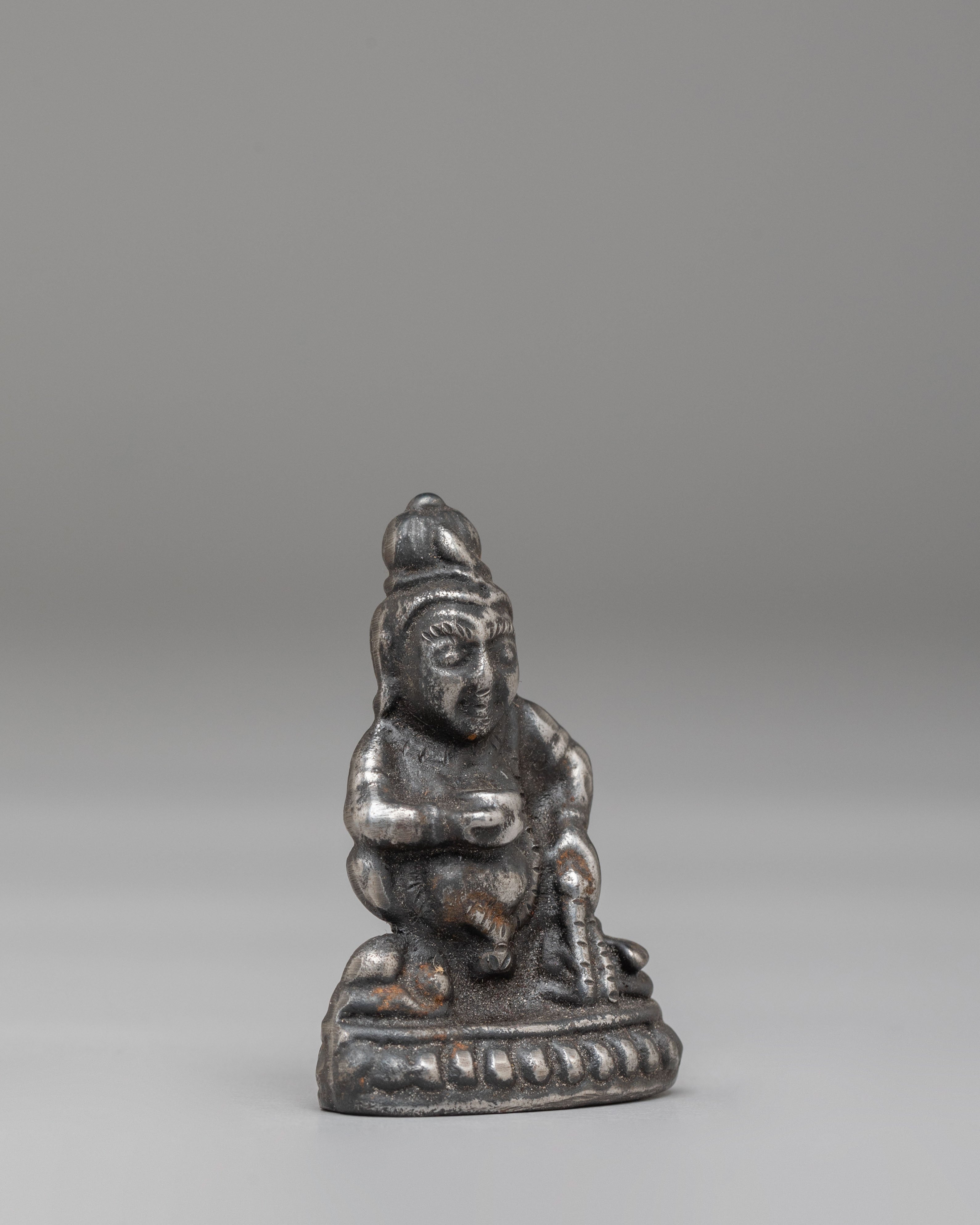 Wealth Deity Black Dzambhala Statue | Handcrafted bronze Sculpture