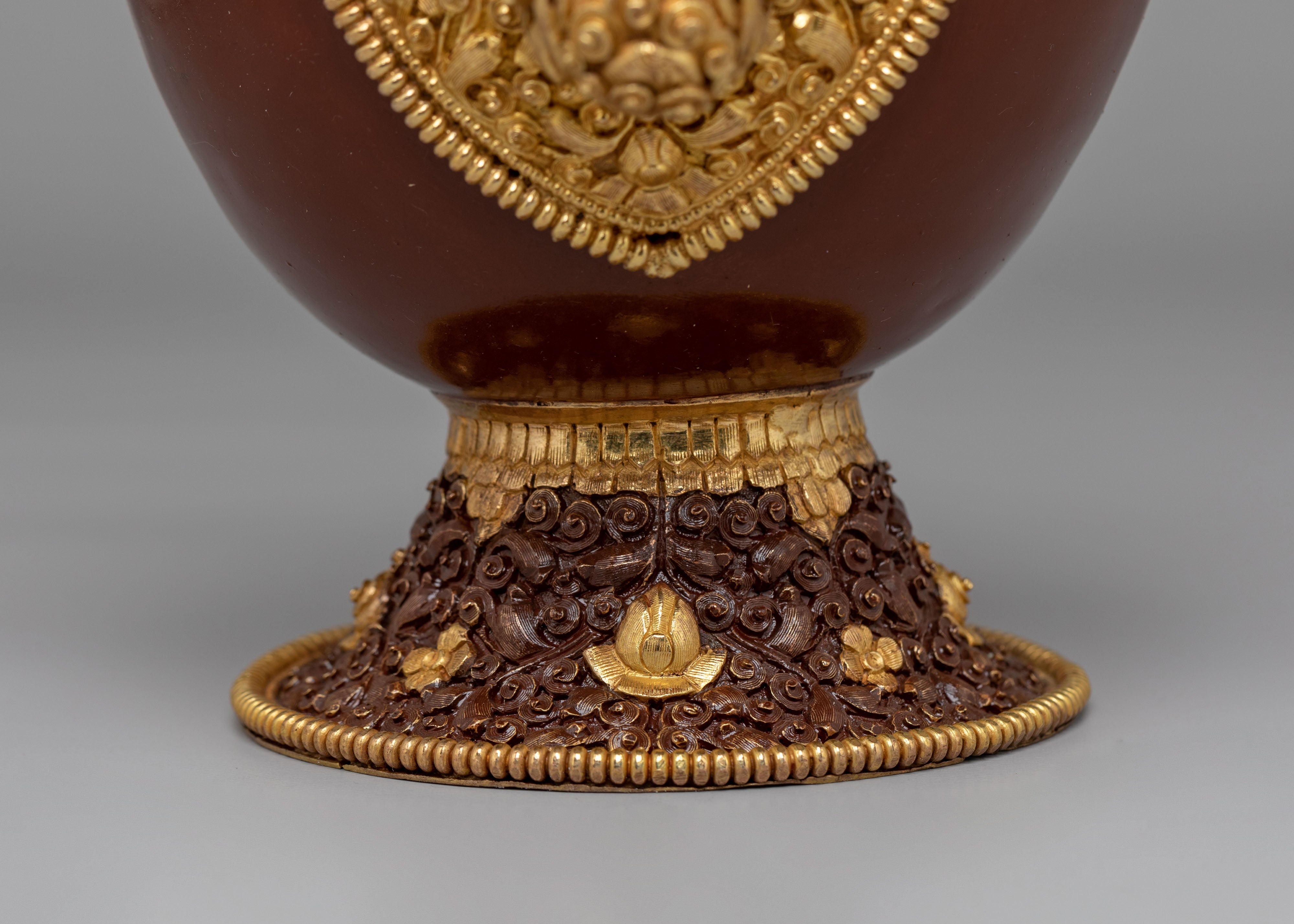 Tibetan Altar Bhumba Set | Copper Body Bhumba Set