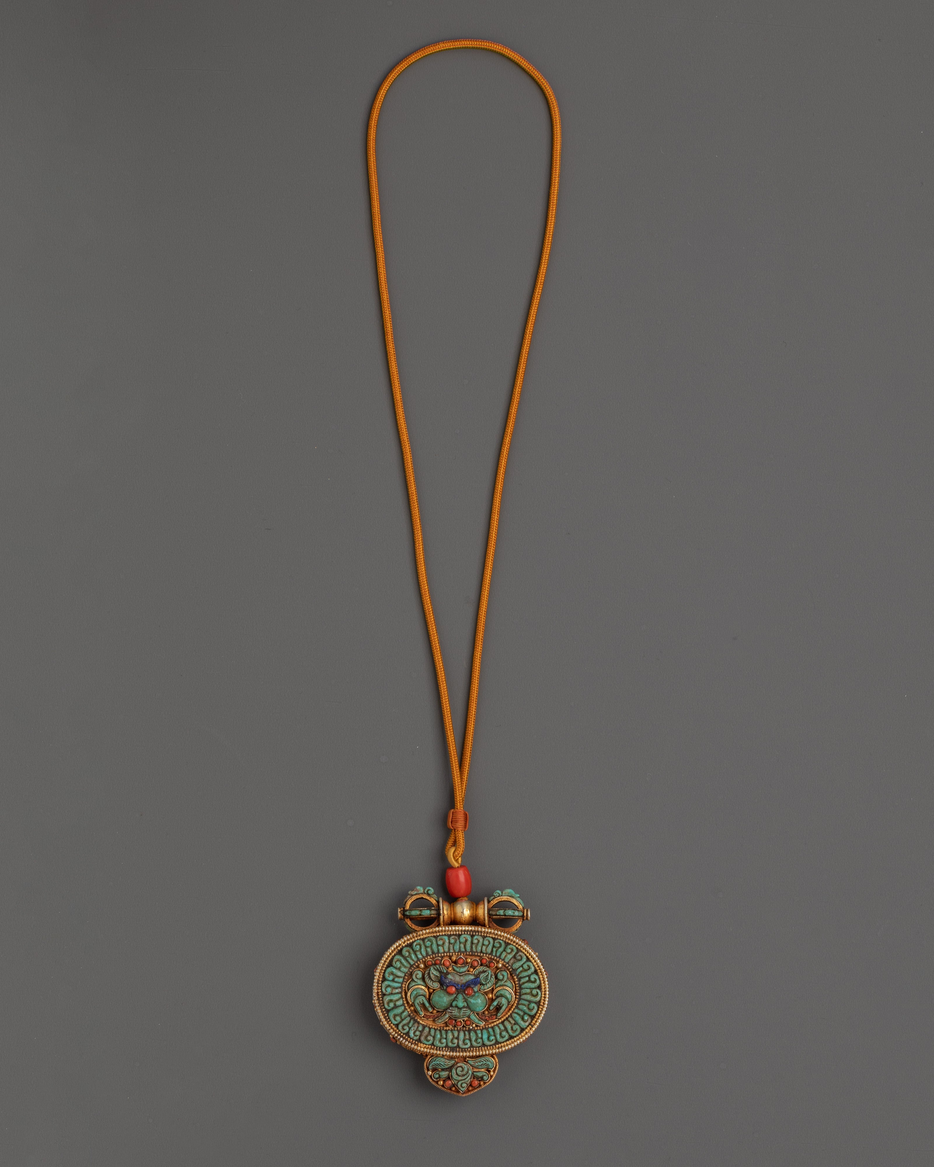 Buddhist Ghau Locket | Spiritual Jewelry for Protection and Blessings