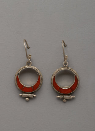 Circle Dangle Earrings​