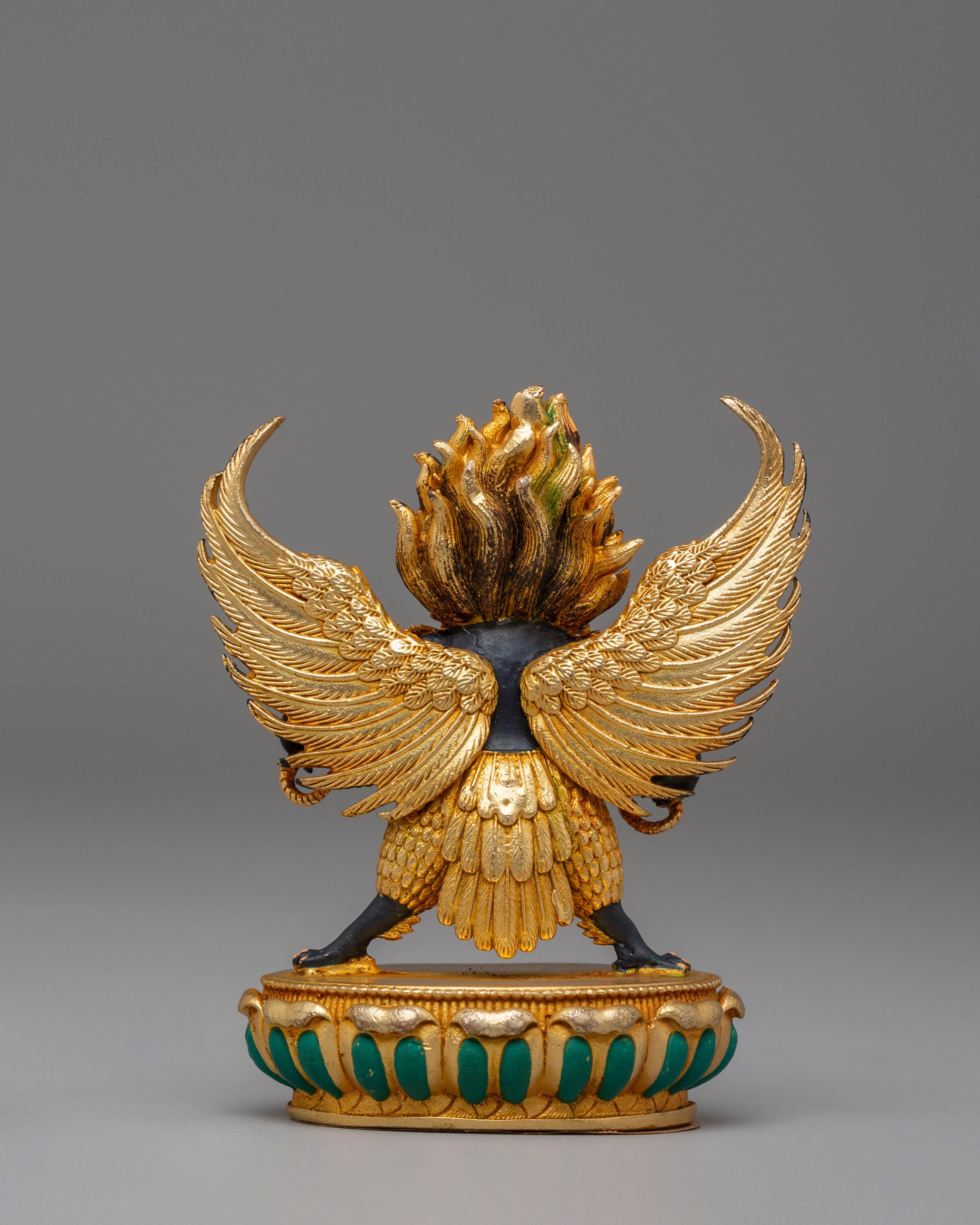 Handcrafted Buddhist Garuda Sculpture | Divine Protector Against Negativity