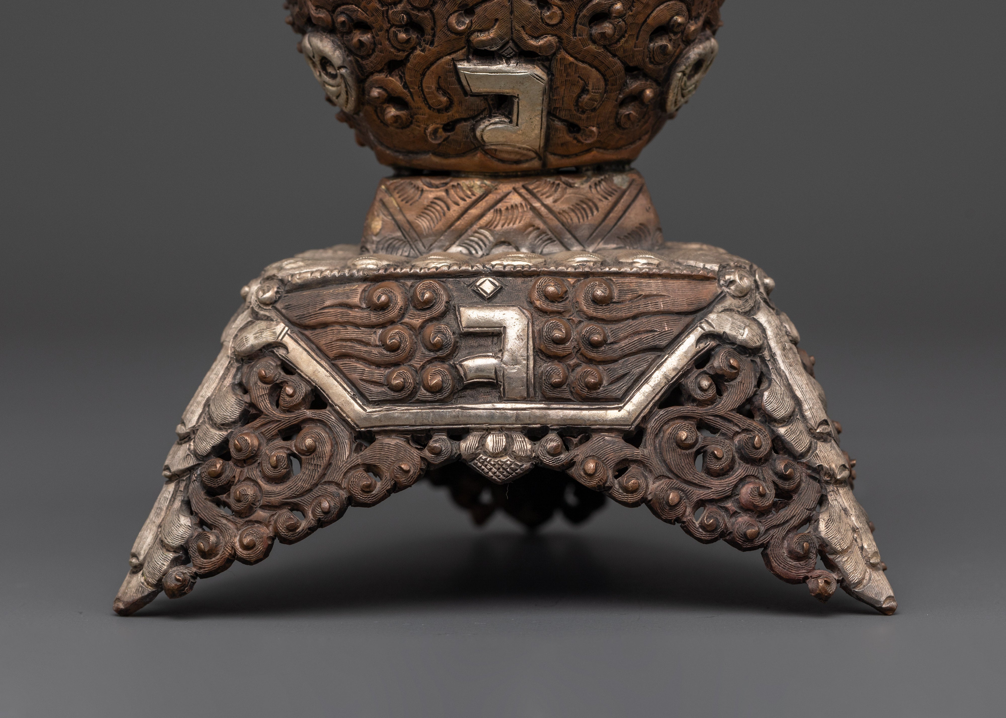 Buddhist Ritual Chalice Set | Sacred Offering Vessels