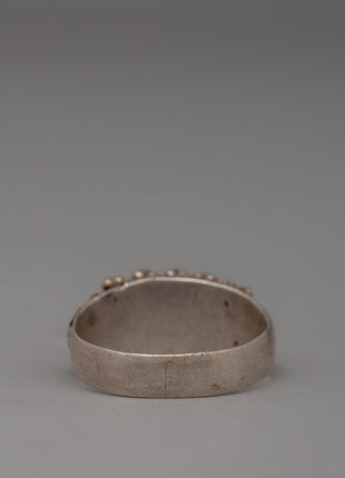 Handcrafted Silver Coral Ring | Sterling Silver Jewelry